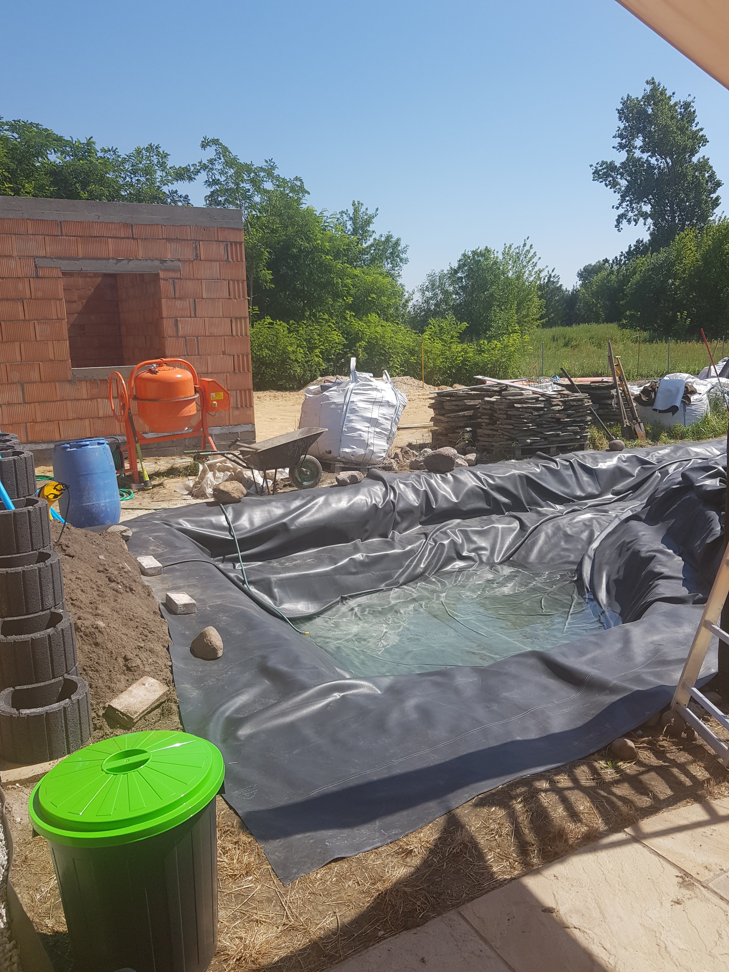 Pond Liner EPDM  10m x 10m