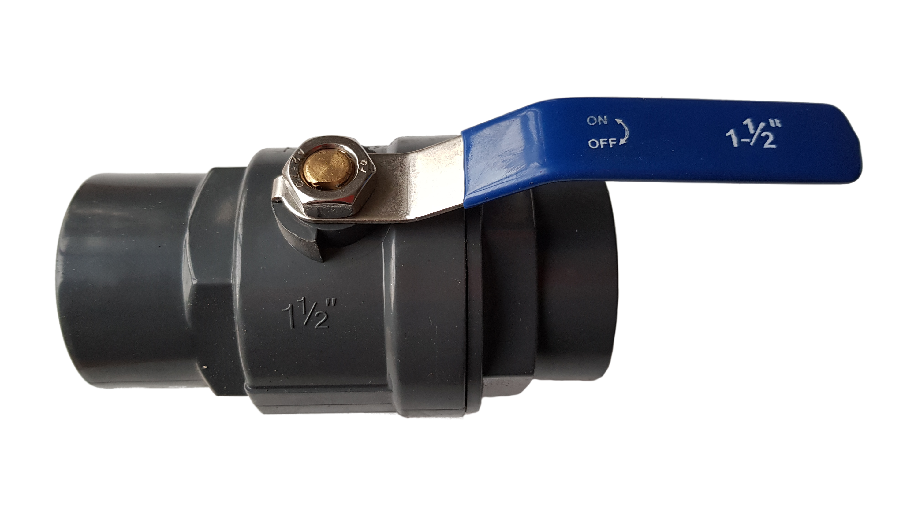 PP 1.5" BSPF Stopcock with Stainless Steel Ball Valve and Handle