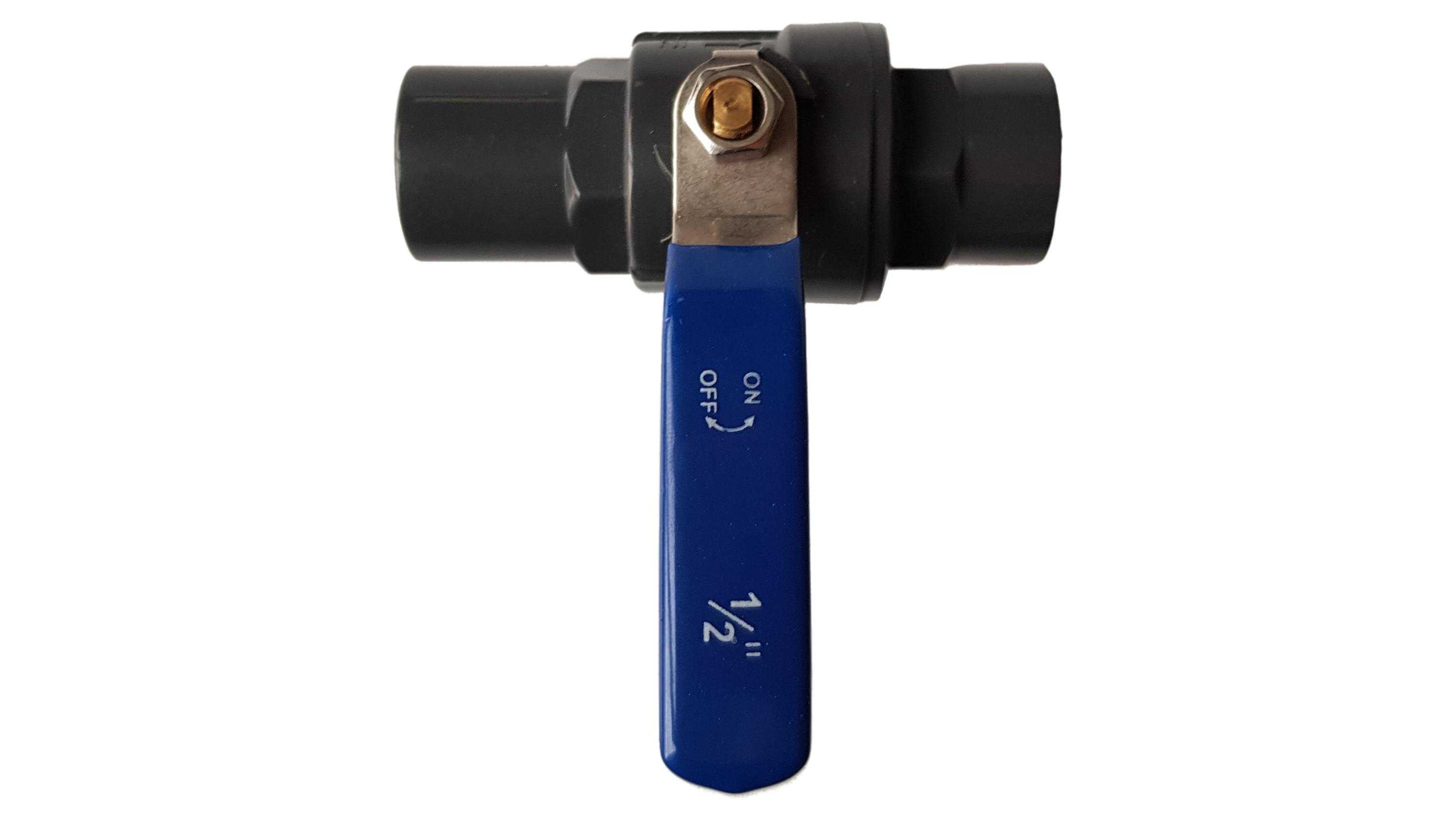 PP 3/4" BSPF Stopcock with Stainless Steel Ball Valve and Handle