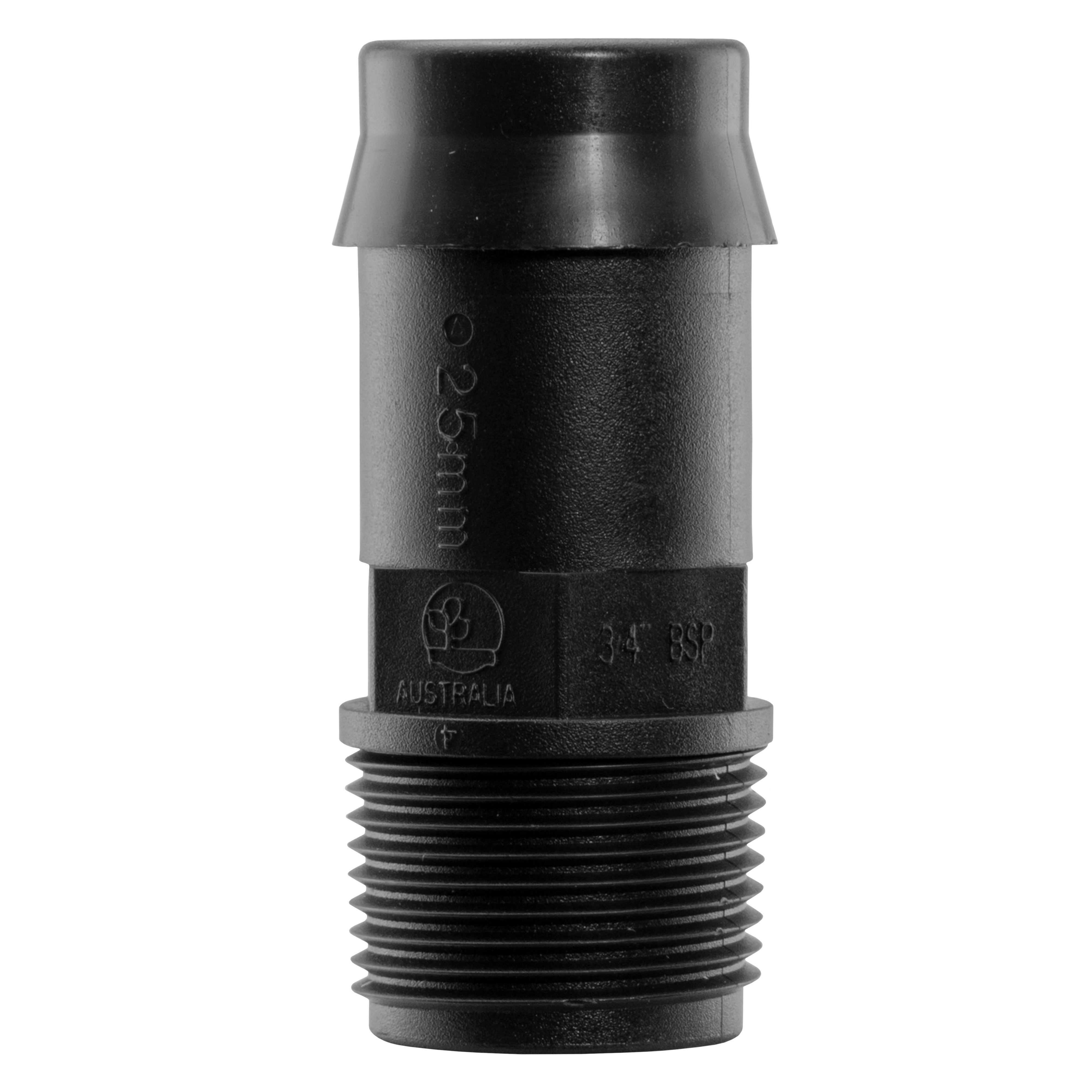 IBC 2” S60X6 Cap with Straight 25mm Barb
