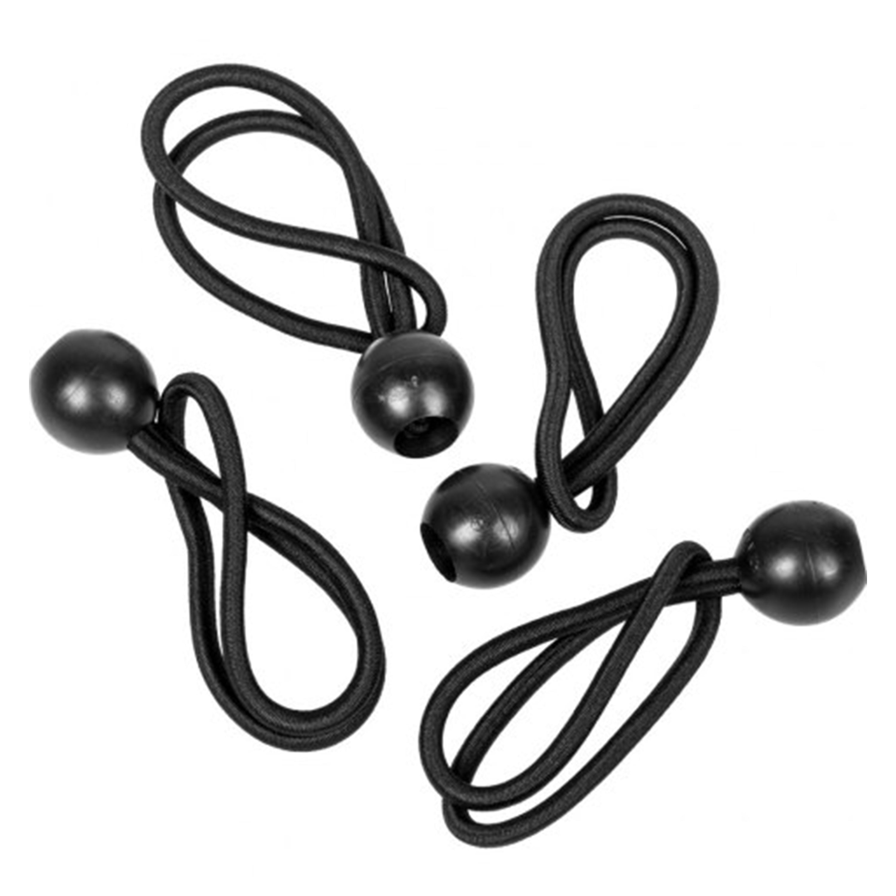 Blue S-Grade Tarpaulin with 10 x 6" Bungee Balls (Black)