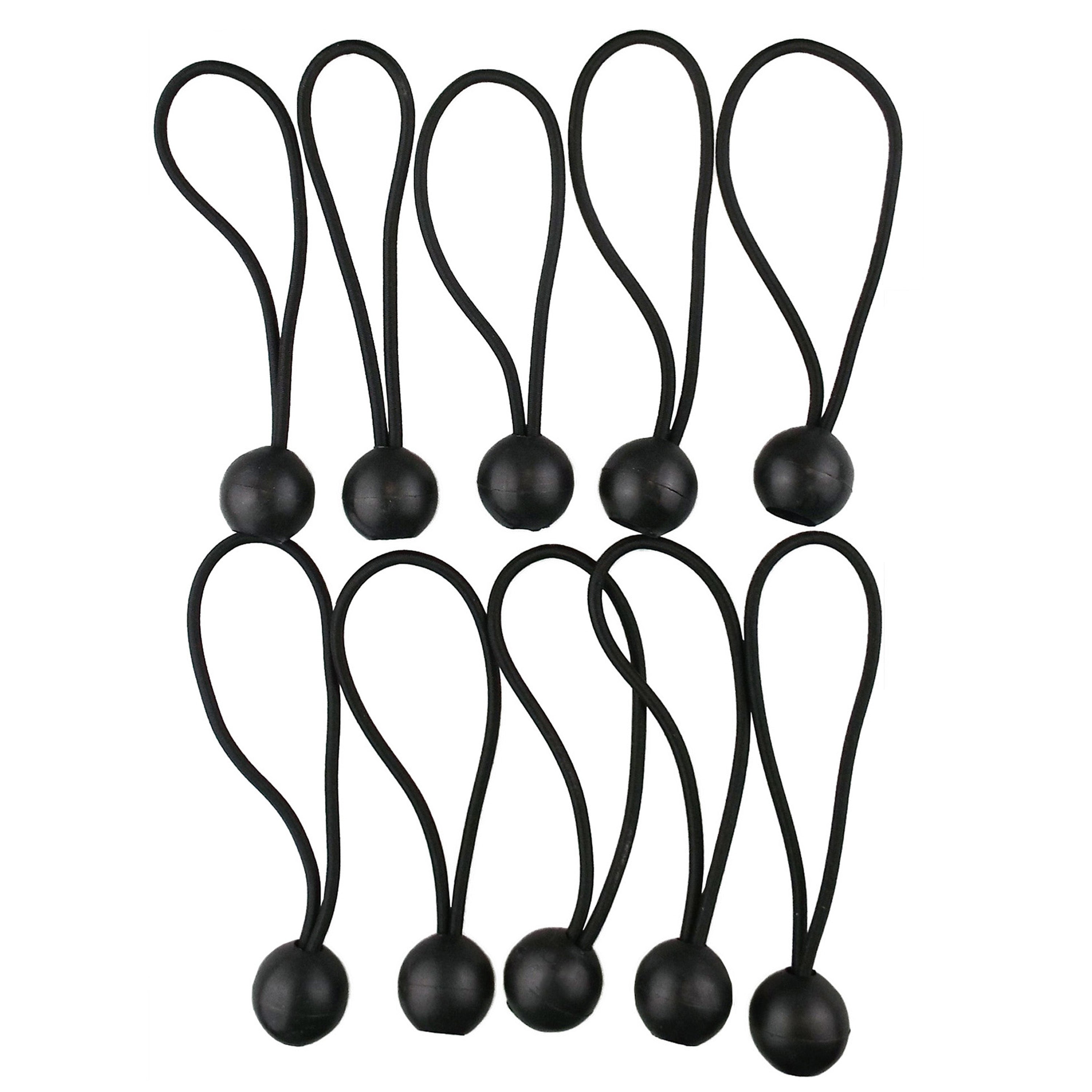Bungee Ball 4" Black