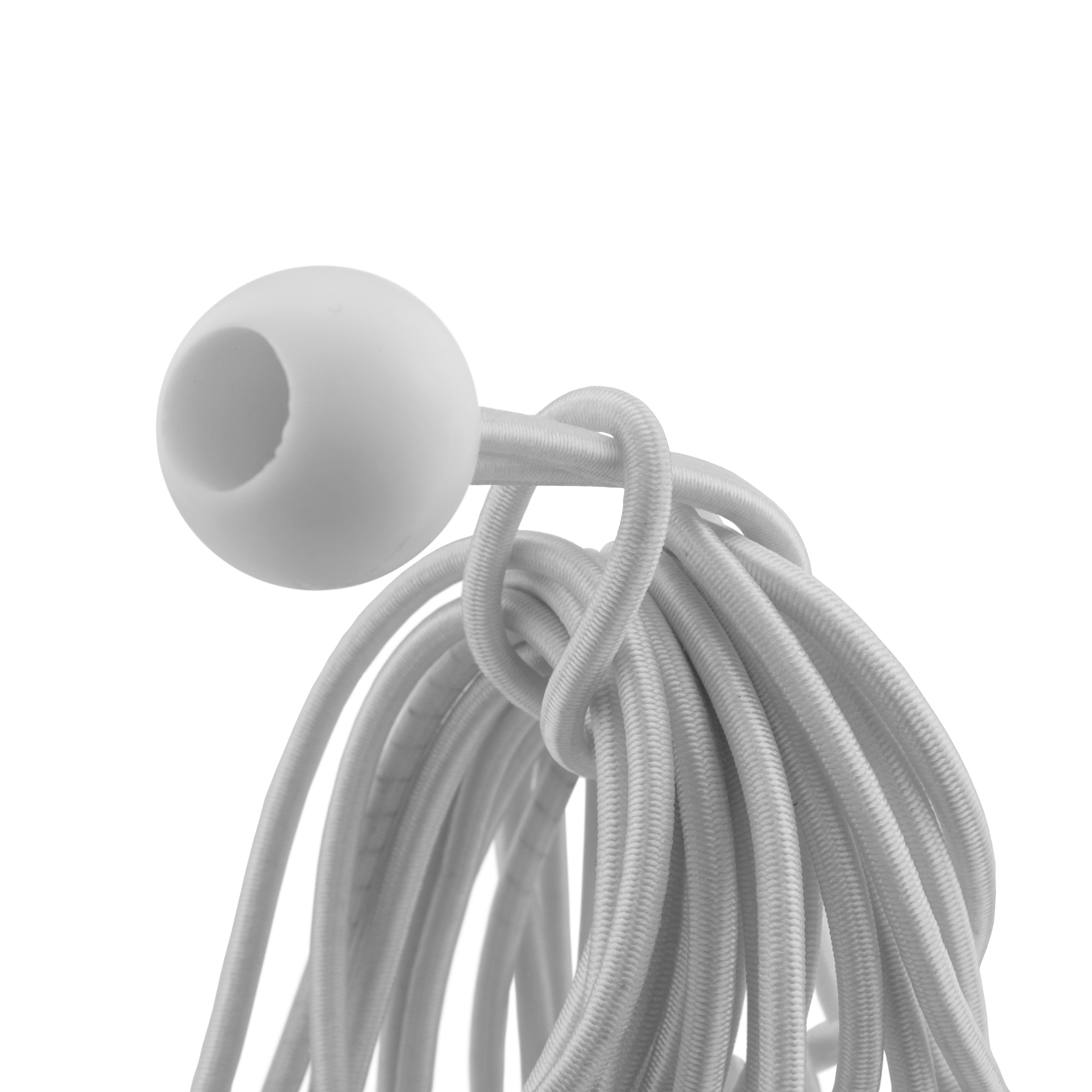 Bungee Ball 6" White