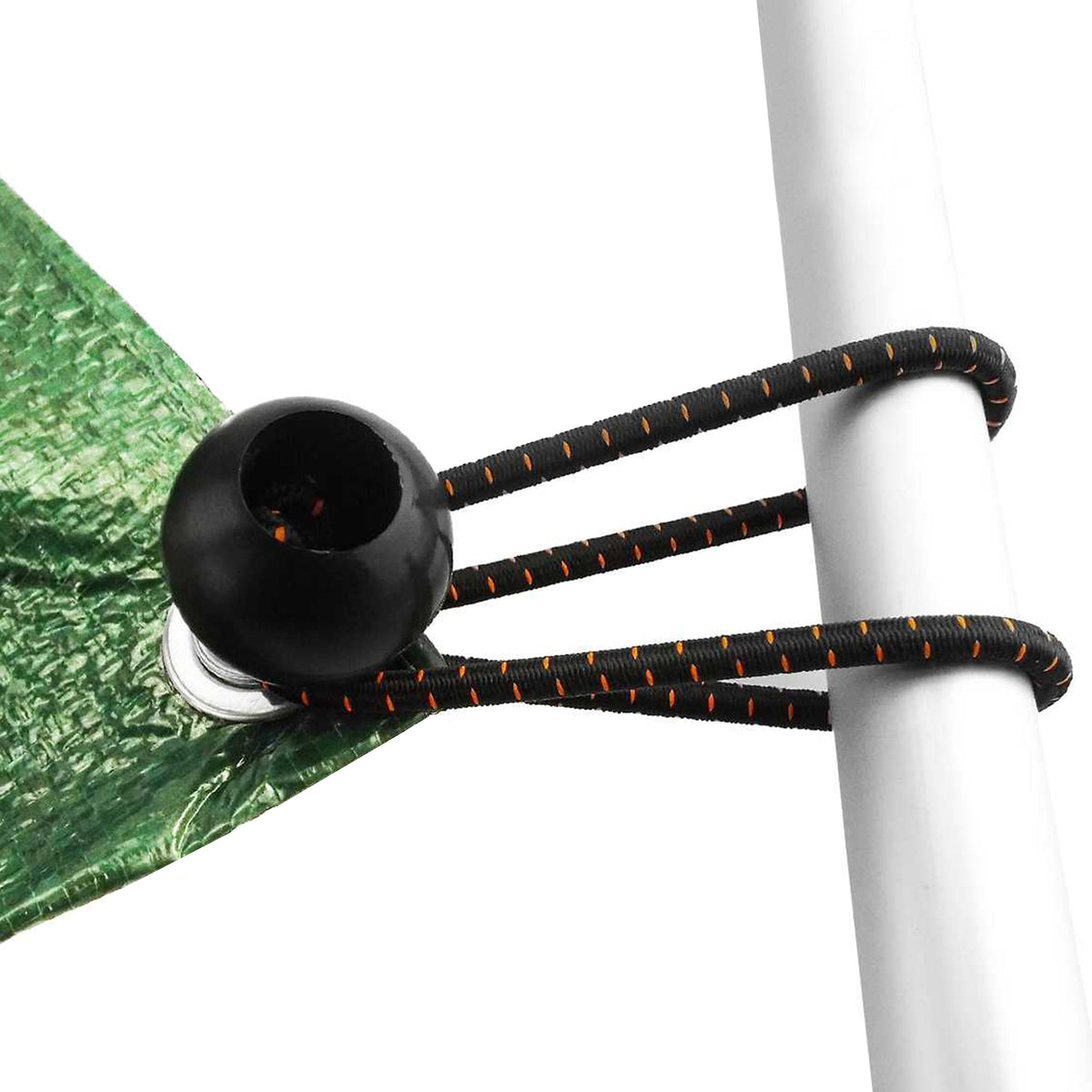 Bungee Ball Mix Black 4" 6" 10" Pack of 30