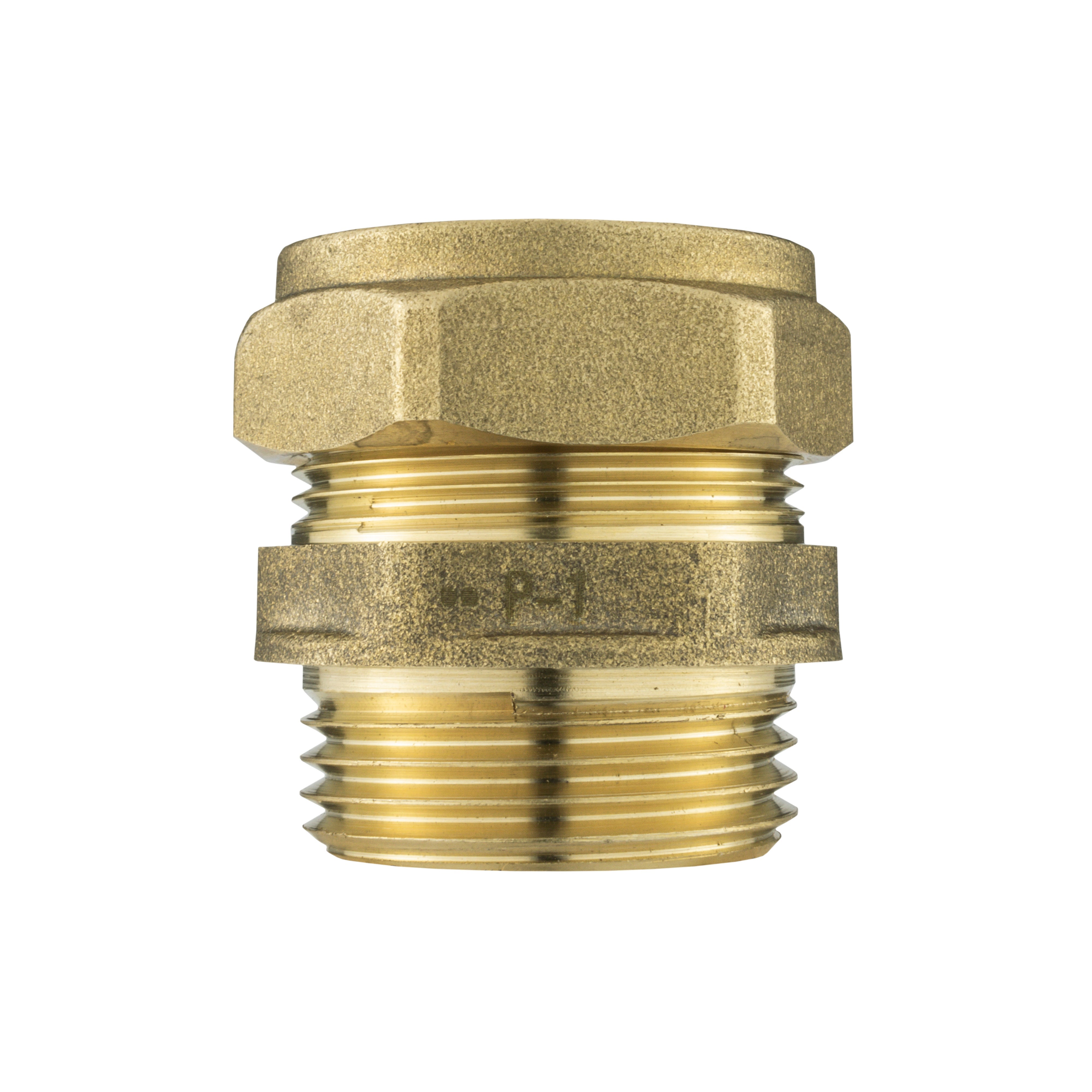 Brass Compression 28mm Straight with 32mm MDPE Elbow
