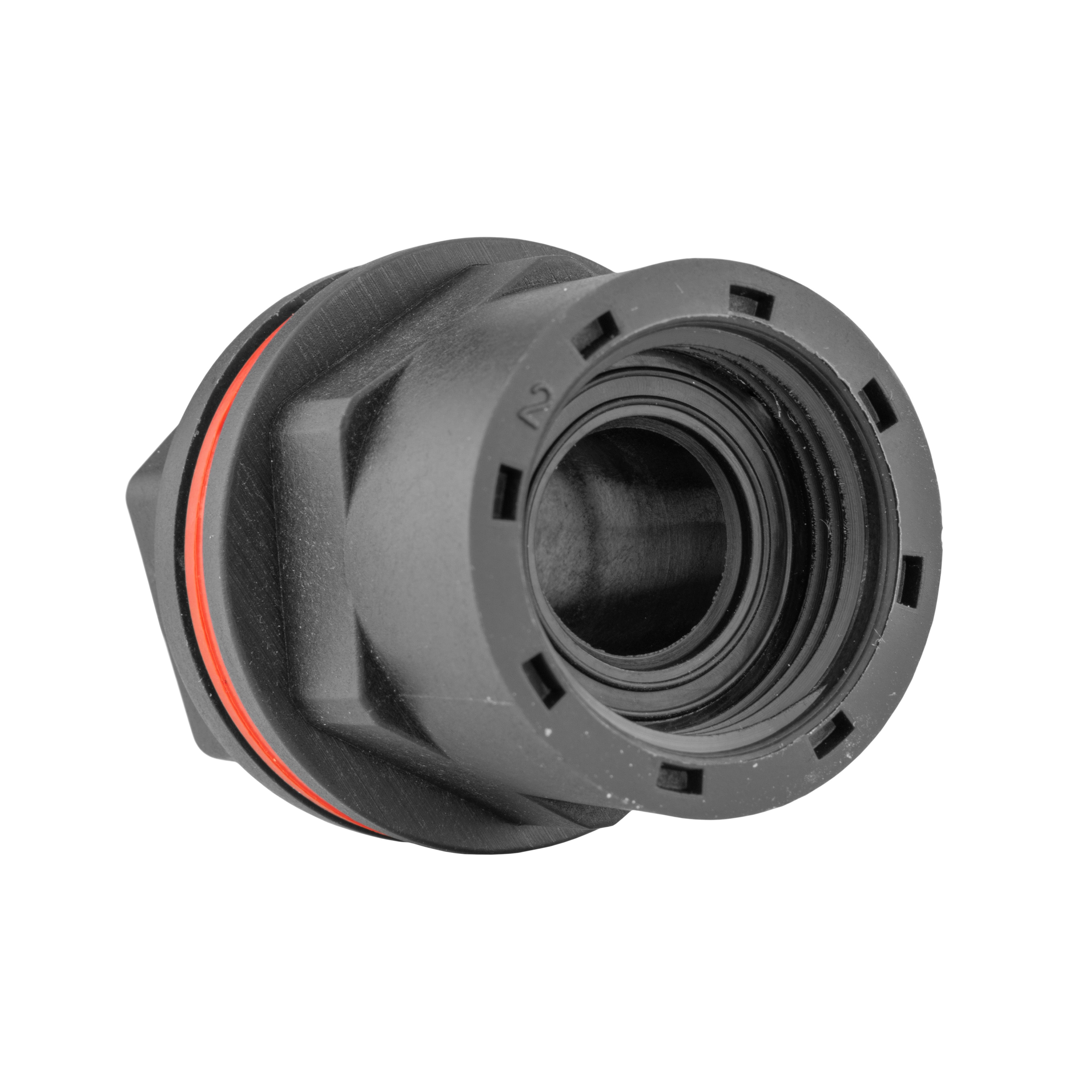 Water Butts Kit 3/4" PP Black Tap and Tap Splitter
