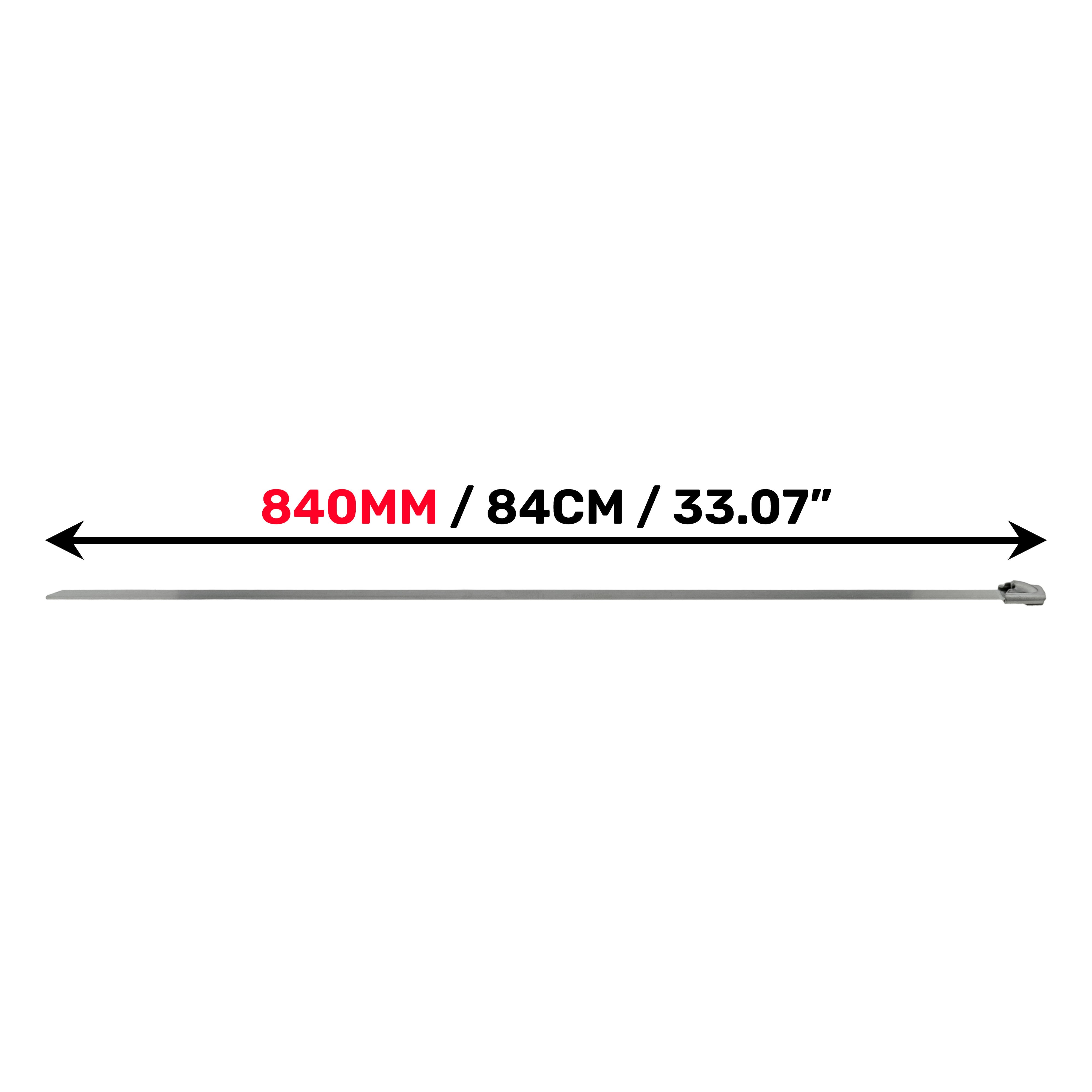 Stainless Steel Cable Ties 4.6mm x 840mm