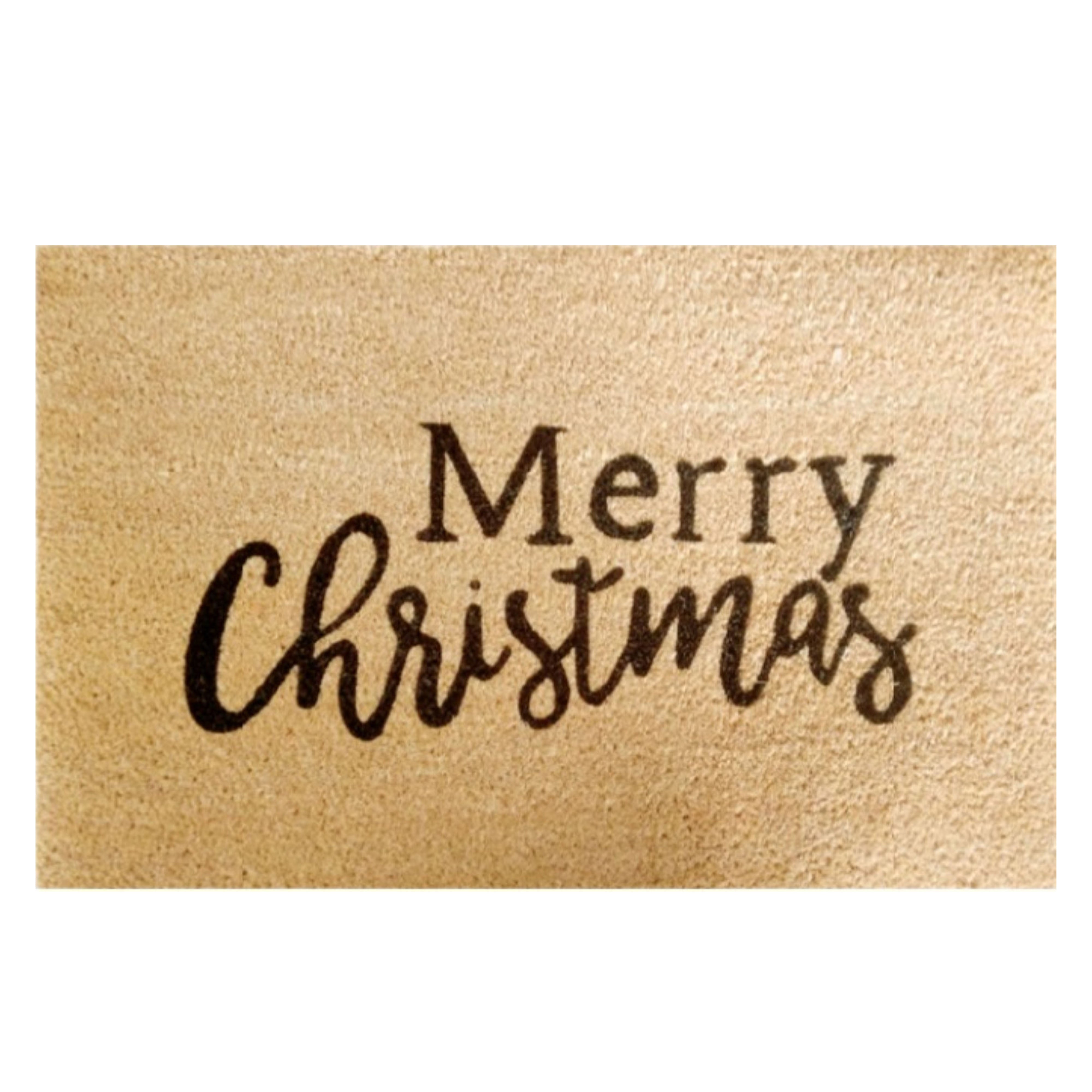 Doormat 60cm x 40cm -  'Merry Christmas'