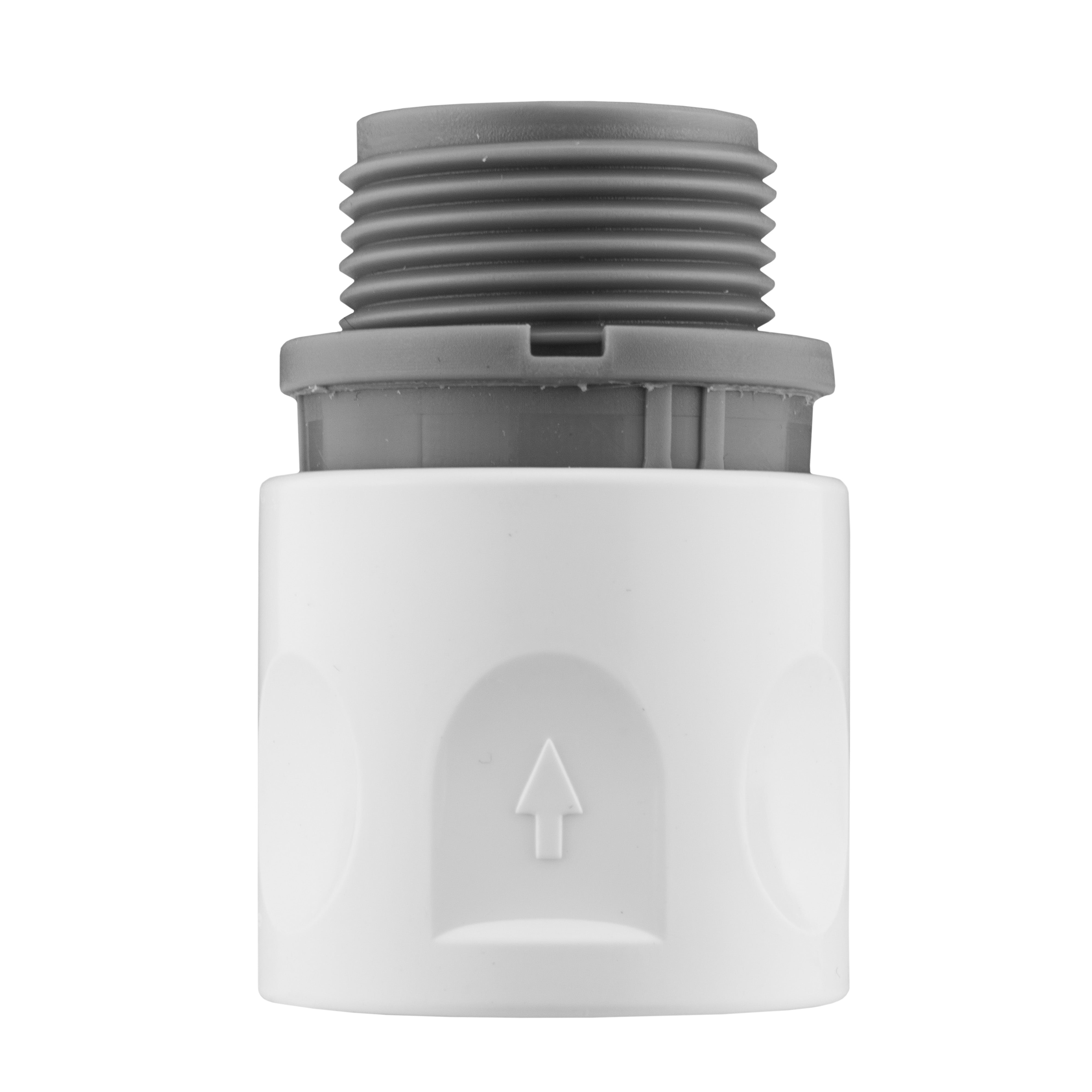 Hose Connector WL with In-Line BSPF Valve and 20mm MDPE Straight