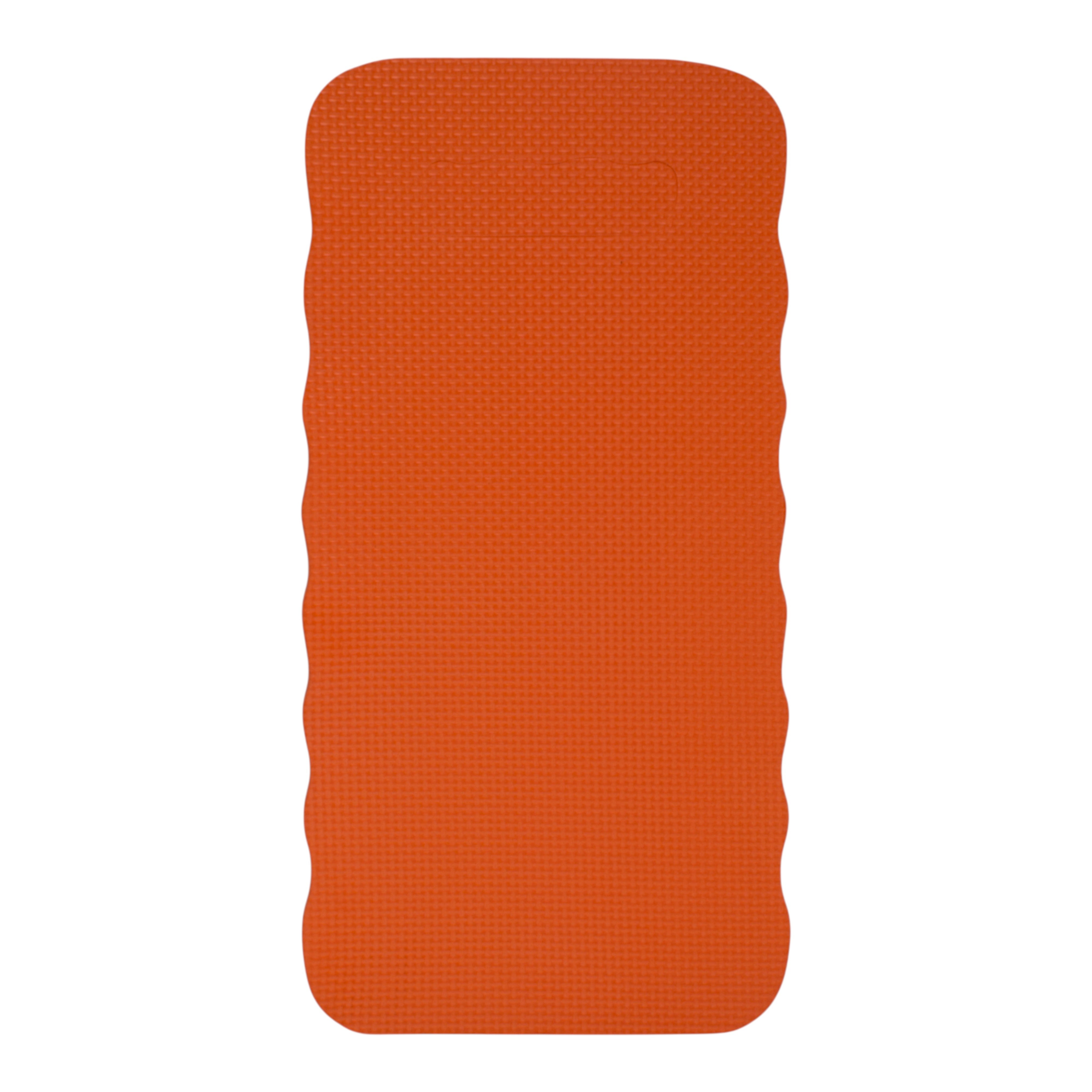 Wide Spade Garden Tool with Multifunction Kneeler Mat, Orange