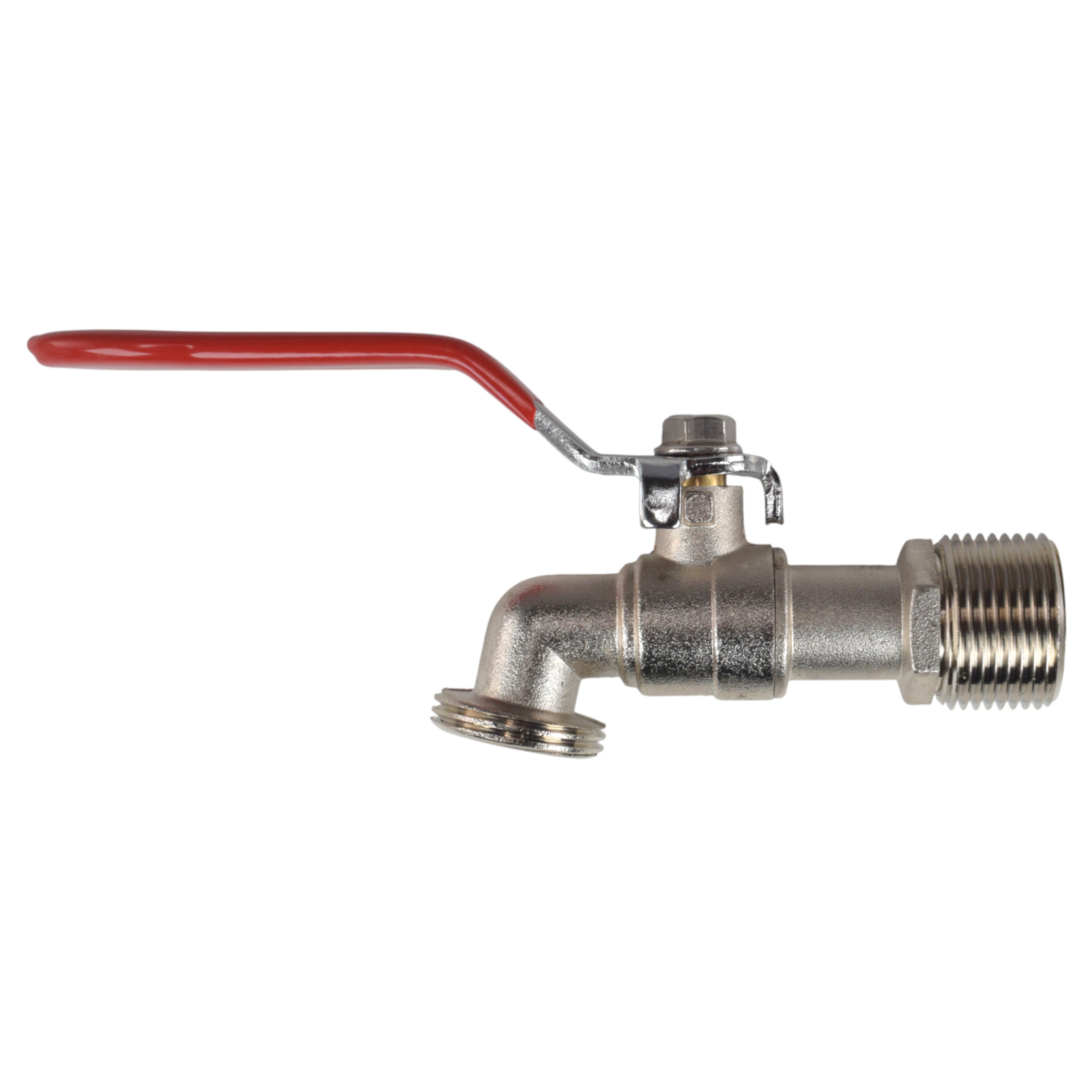 Lever Tap Kit with Barb/Quick Connect Outlet, 1/2" and 3/4" BSP Thread Inlet