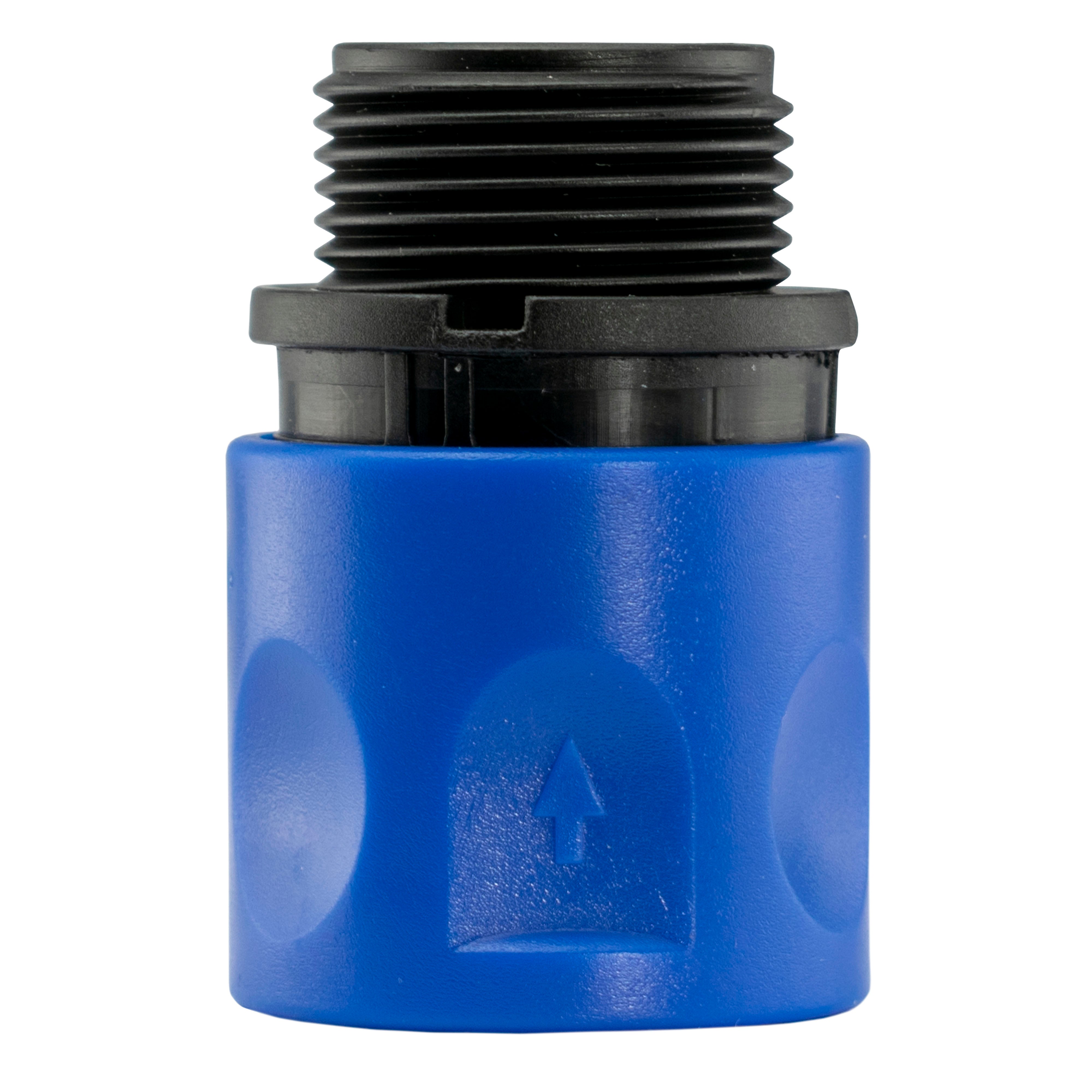 BSPF-Quick Connect Male Valve with 2 x Hose Connectors 3/4" BSPM