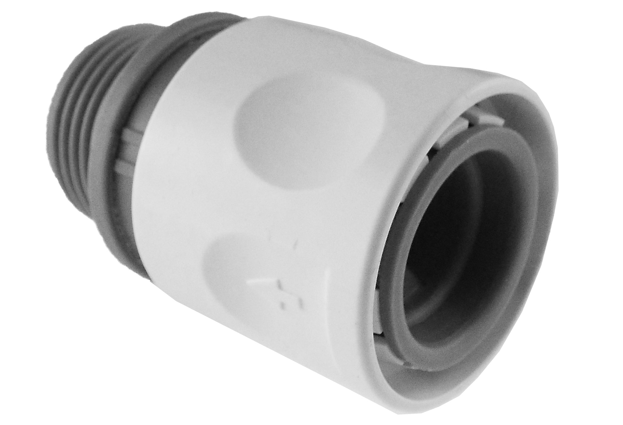 Hose Connector WL with In-Line BSPF Valve and 16mm Barbed Straight