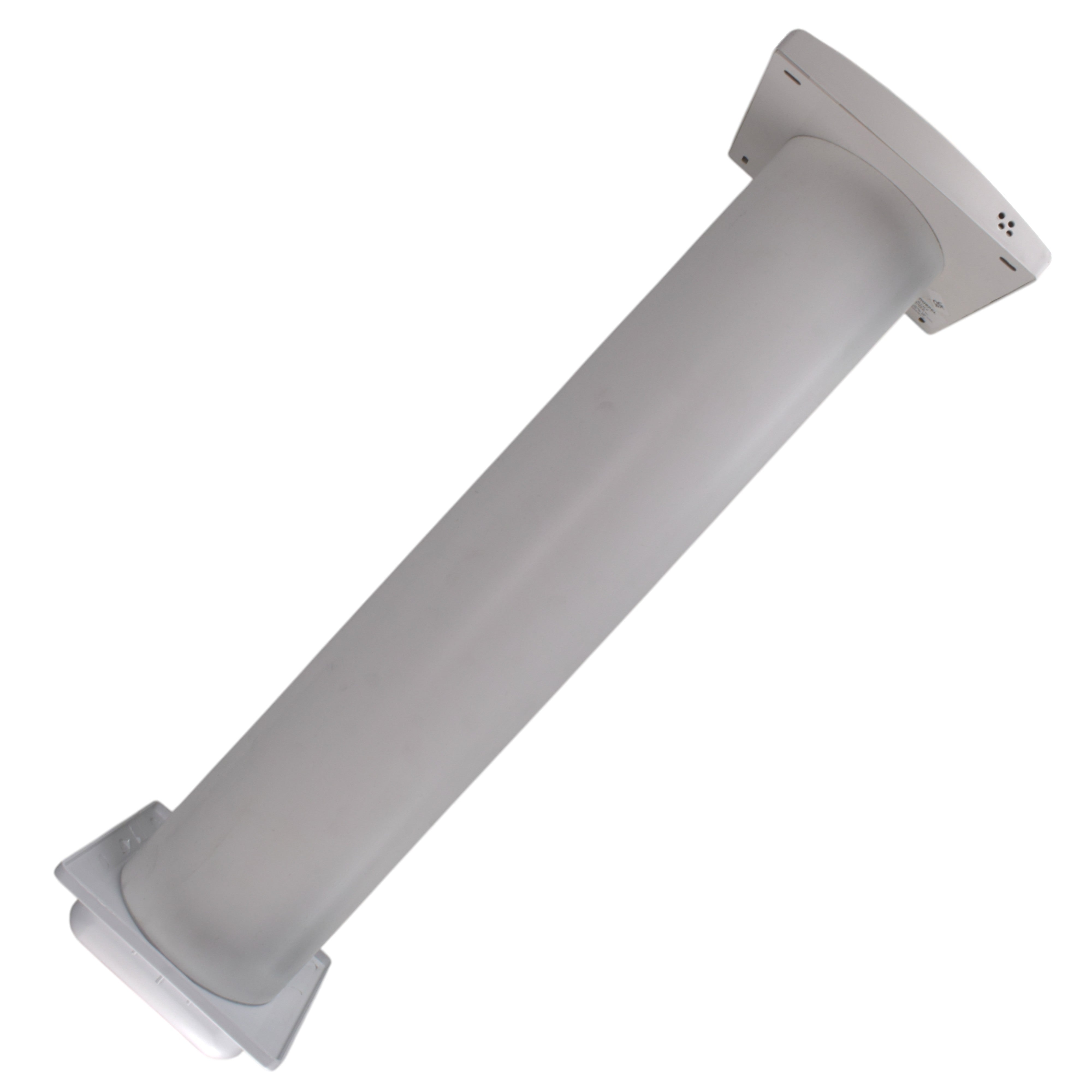 Through Wall Ventilation Kit - STYL Fan with Timer and White External Vent