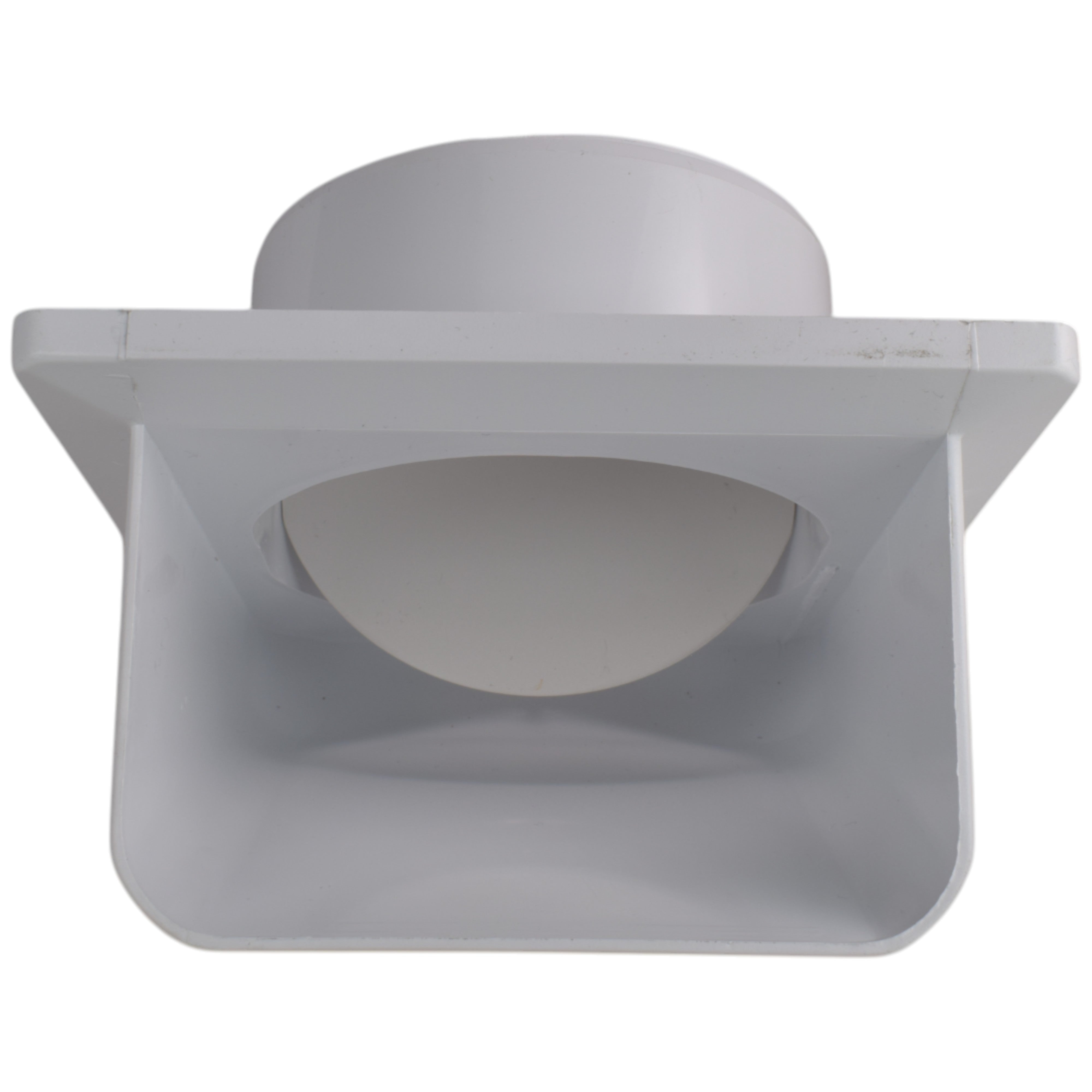 Through Wall Ventilation Kit - STYL Fan with Timer/Humidistat and White External Vent