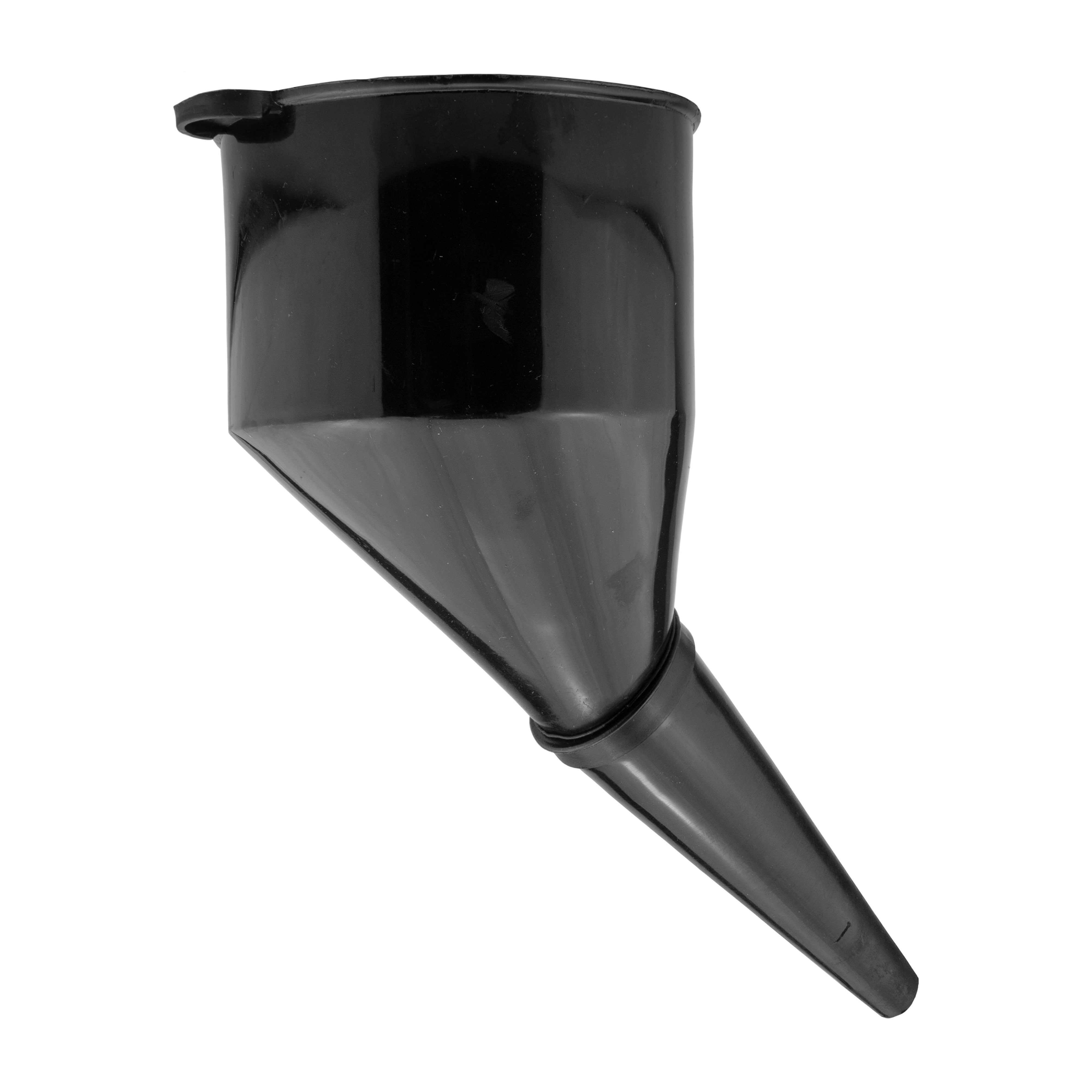 Angled Car Fuel Funnels with Filter (Black & Green)