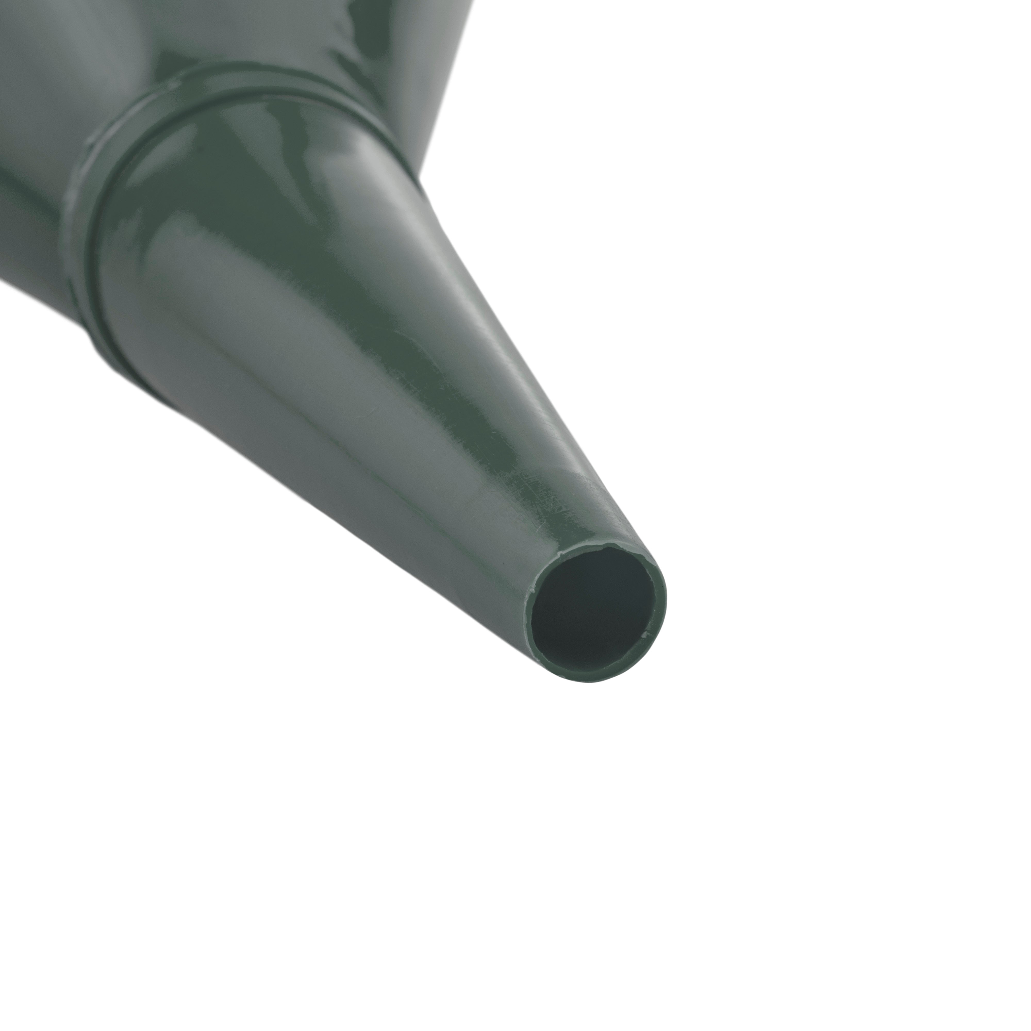 Angled Car Fuel Funnels with Filter (Grey & Red)