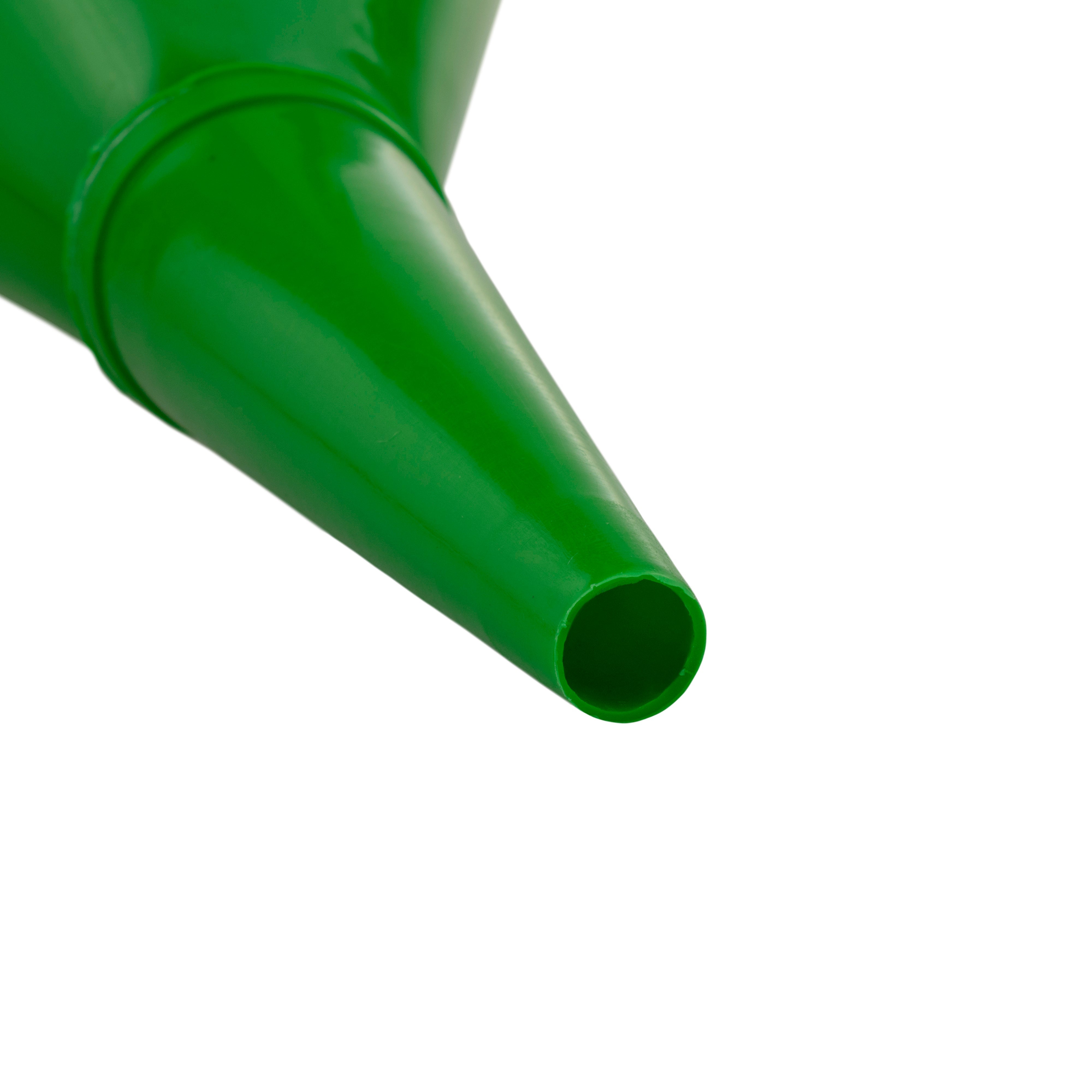 Angled Car Fuel Funnels with Filter (Grey & Green)