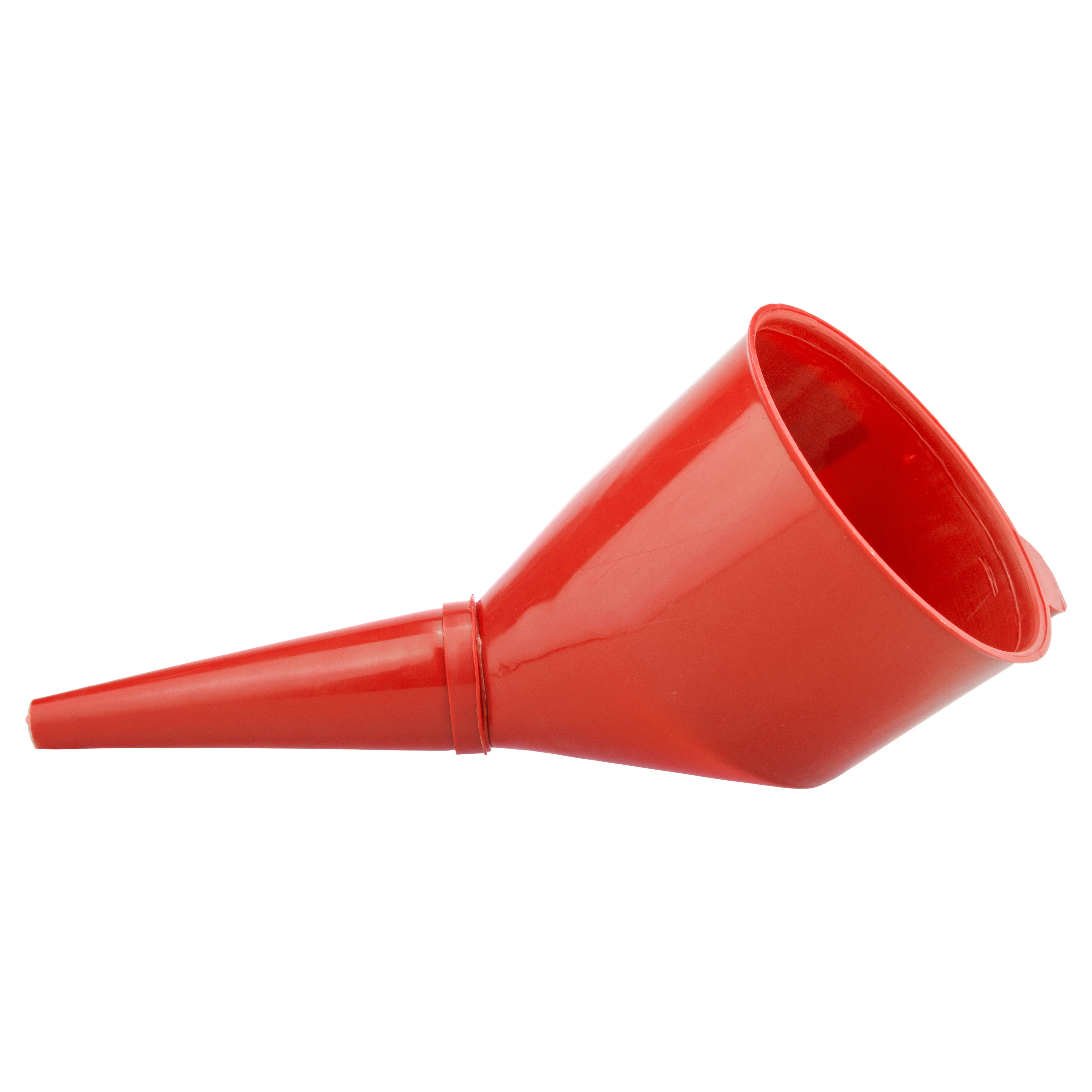 Angled Car Fuel Funnels with Filter (Red & Blue)