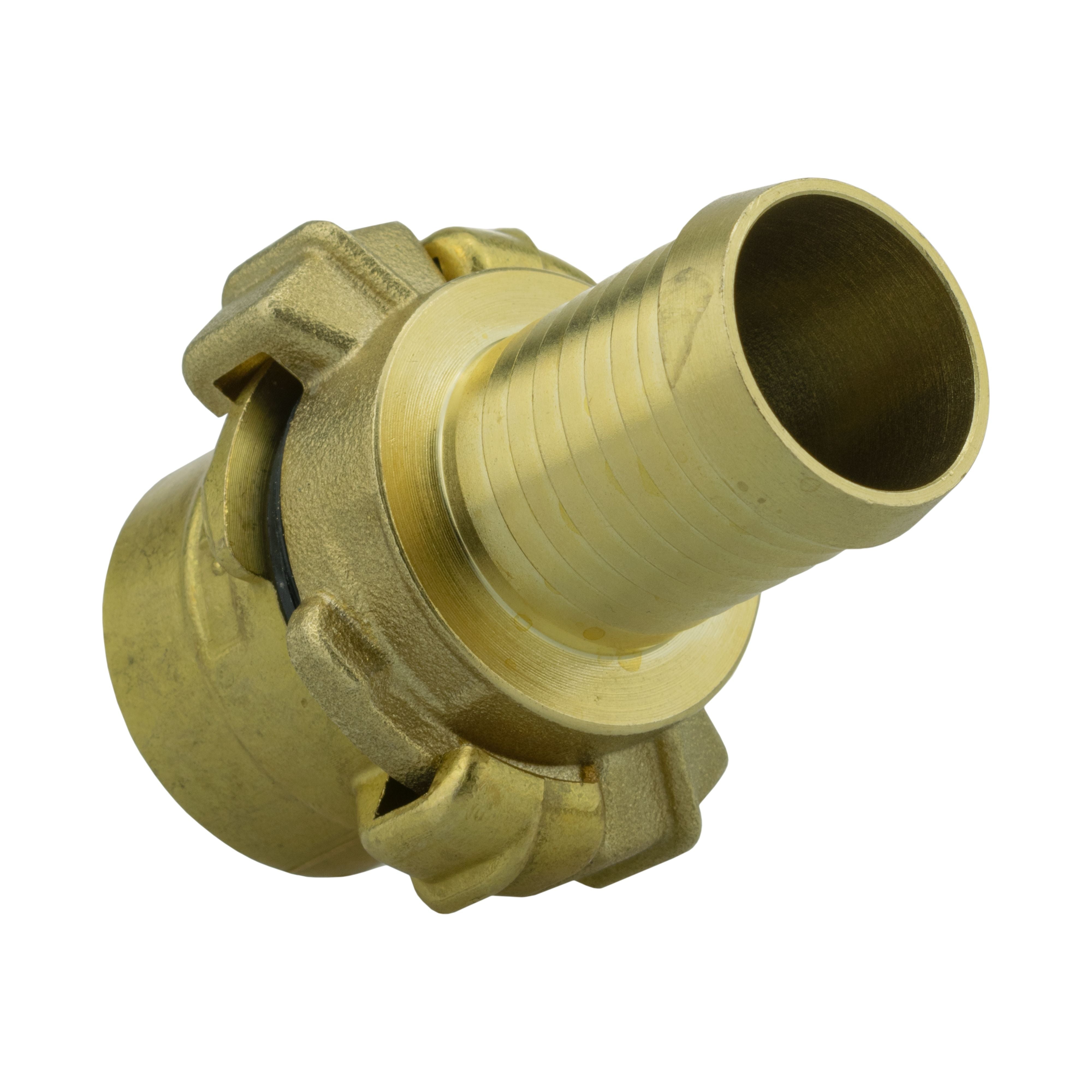 Geka Type Brass Claw Set – 25mm Barb and 1” BSP Female