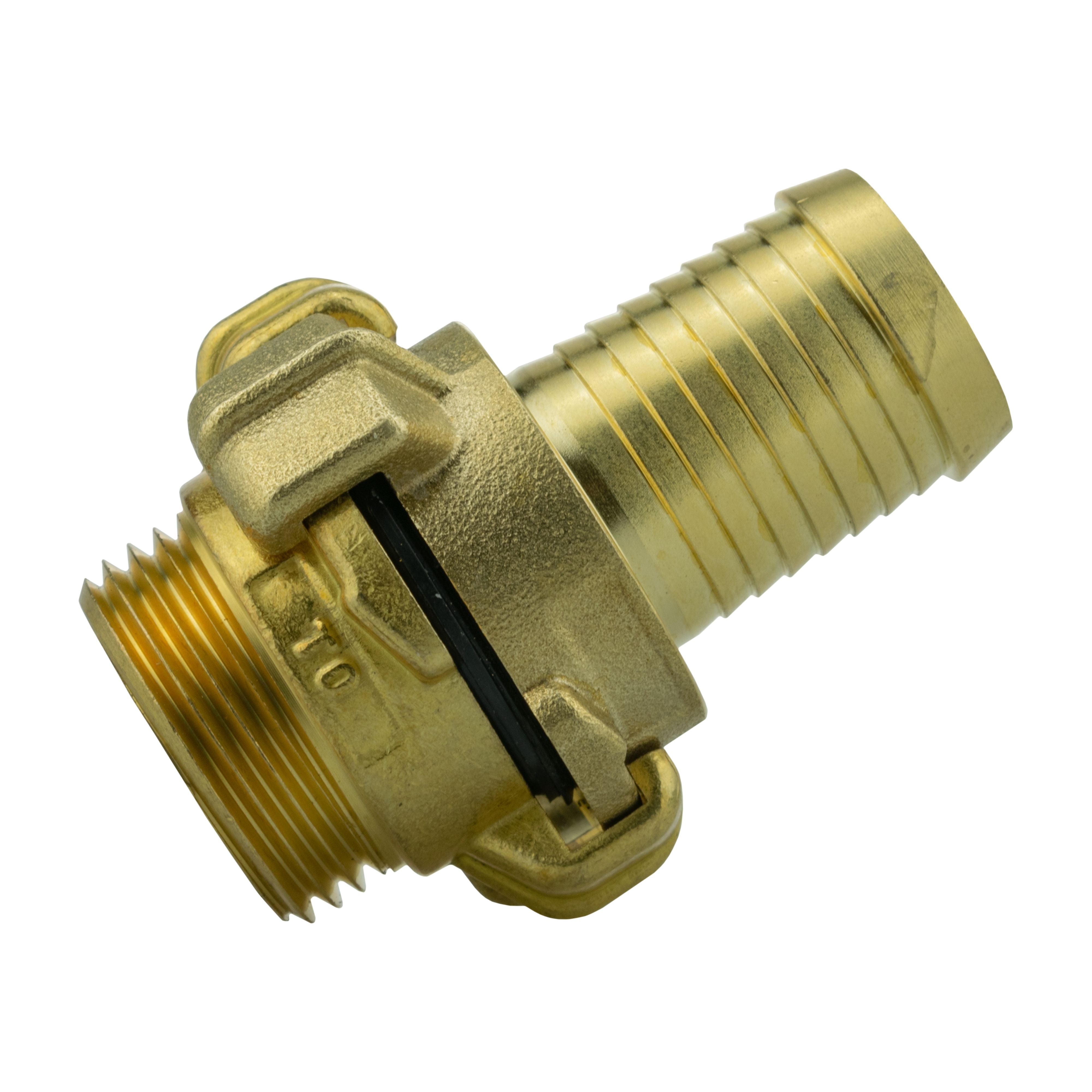 Geka Type Brass Claw Set – 25mm Barb and 1” BSP Male
