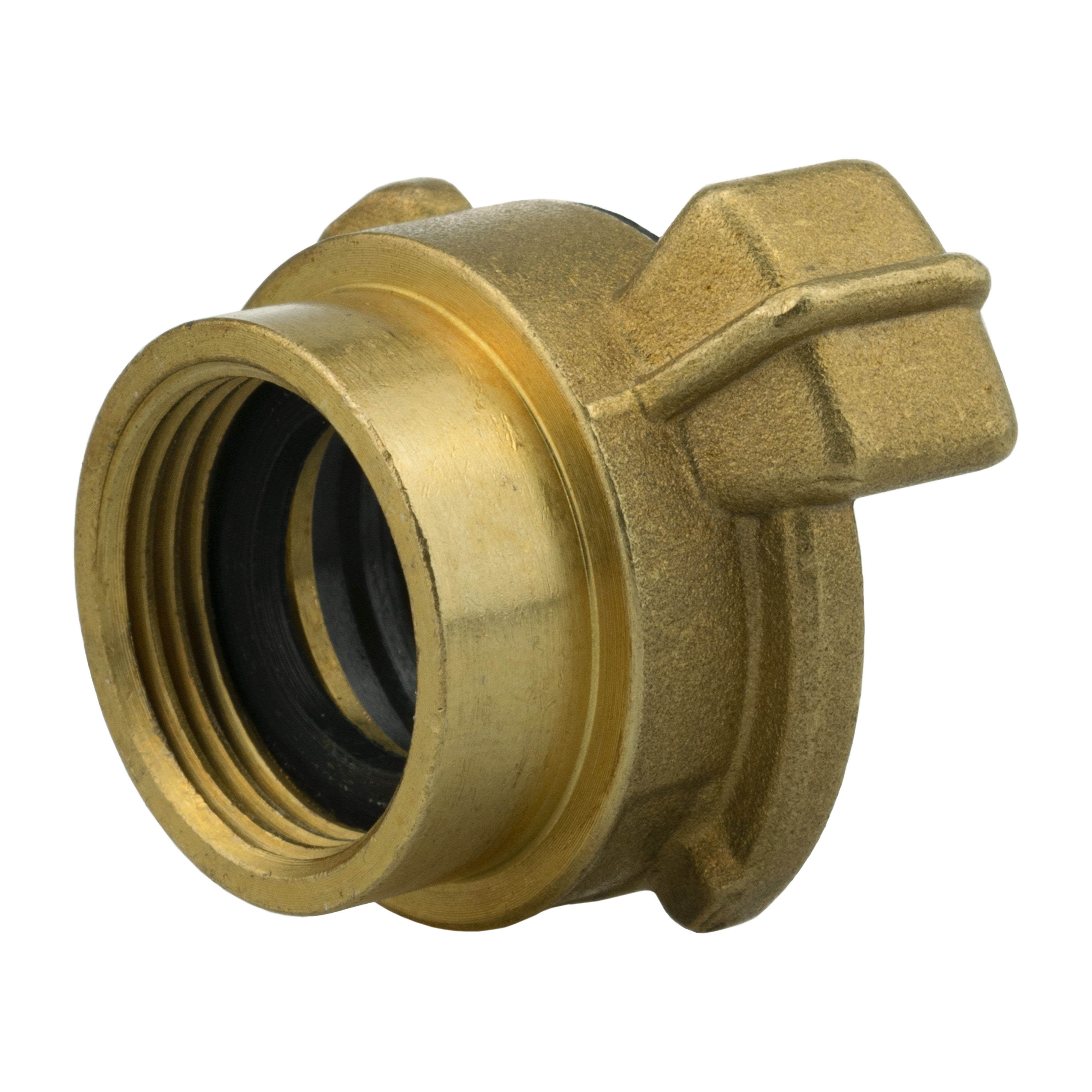 Three Way Tap Splitter Brass 3/4" BSP with Geka Type Outlets