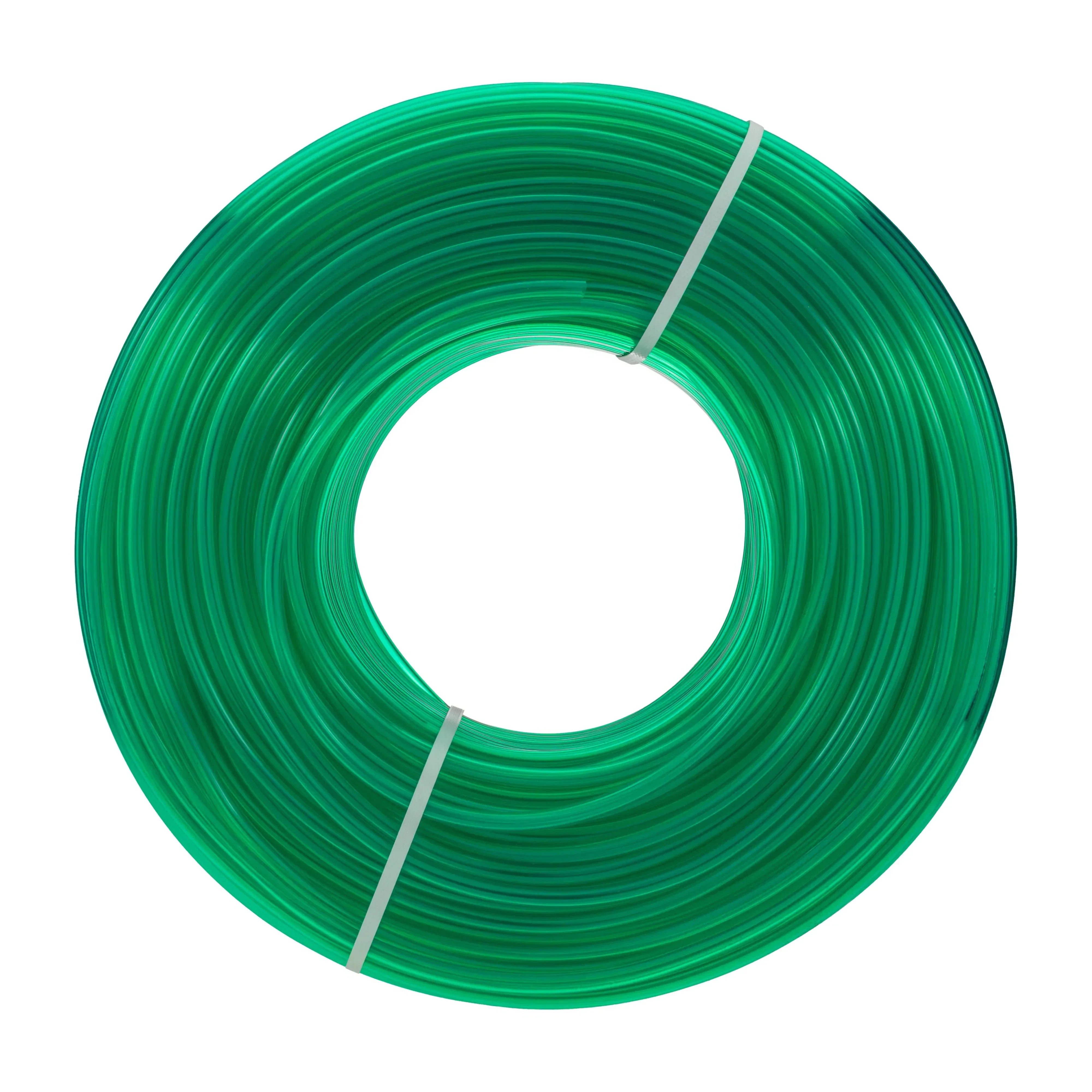 Green Semi-Transparent PVC Pipe 16mm*20mm