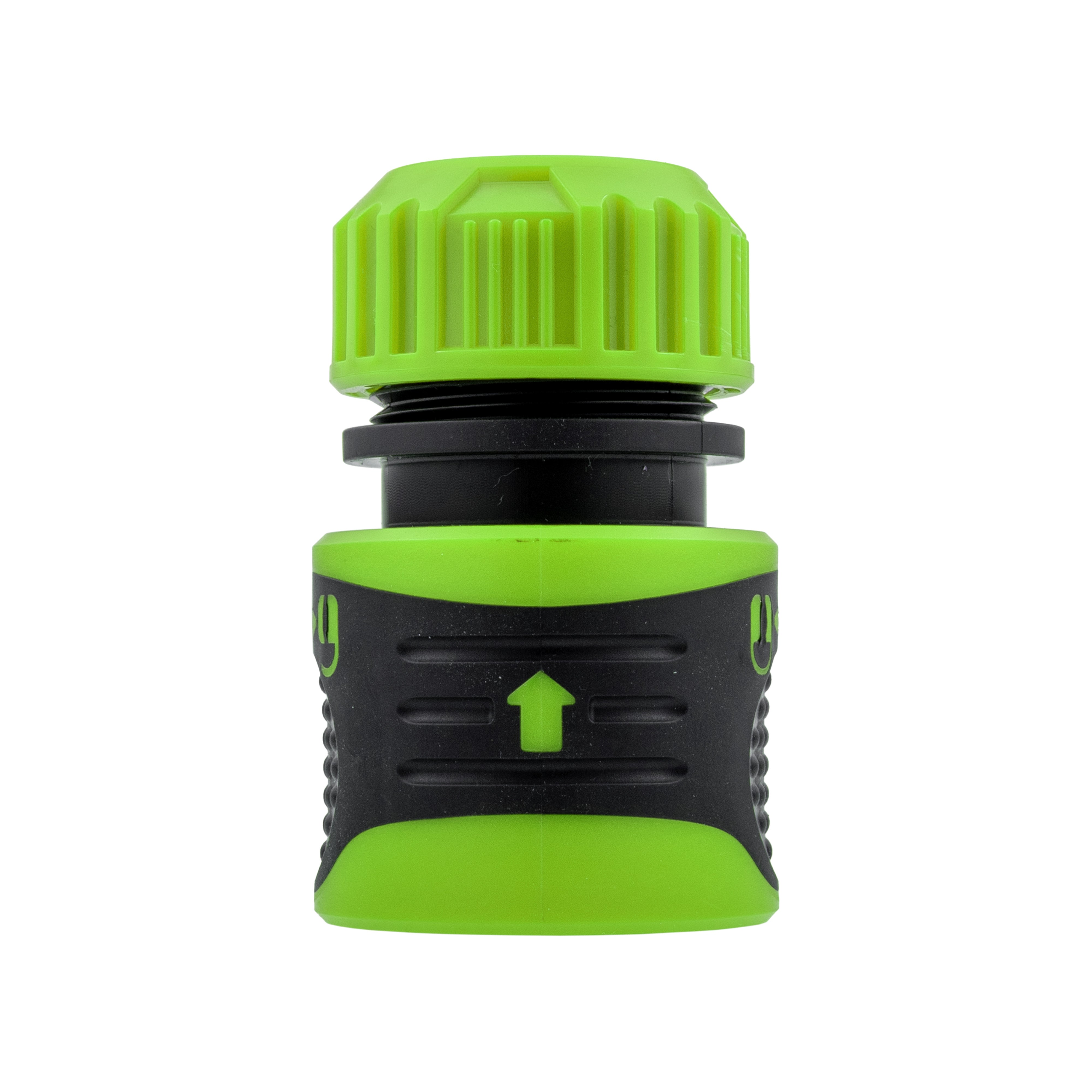 Premium Garden Hose Yellow with Green Lock Connectors