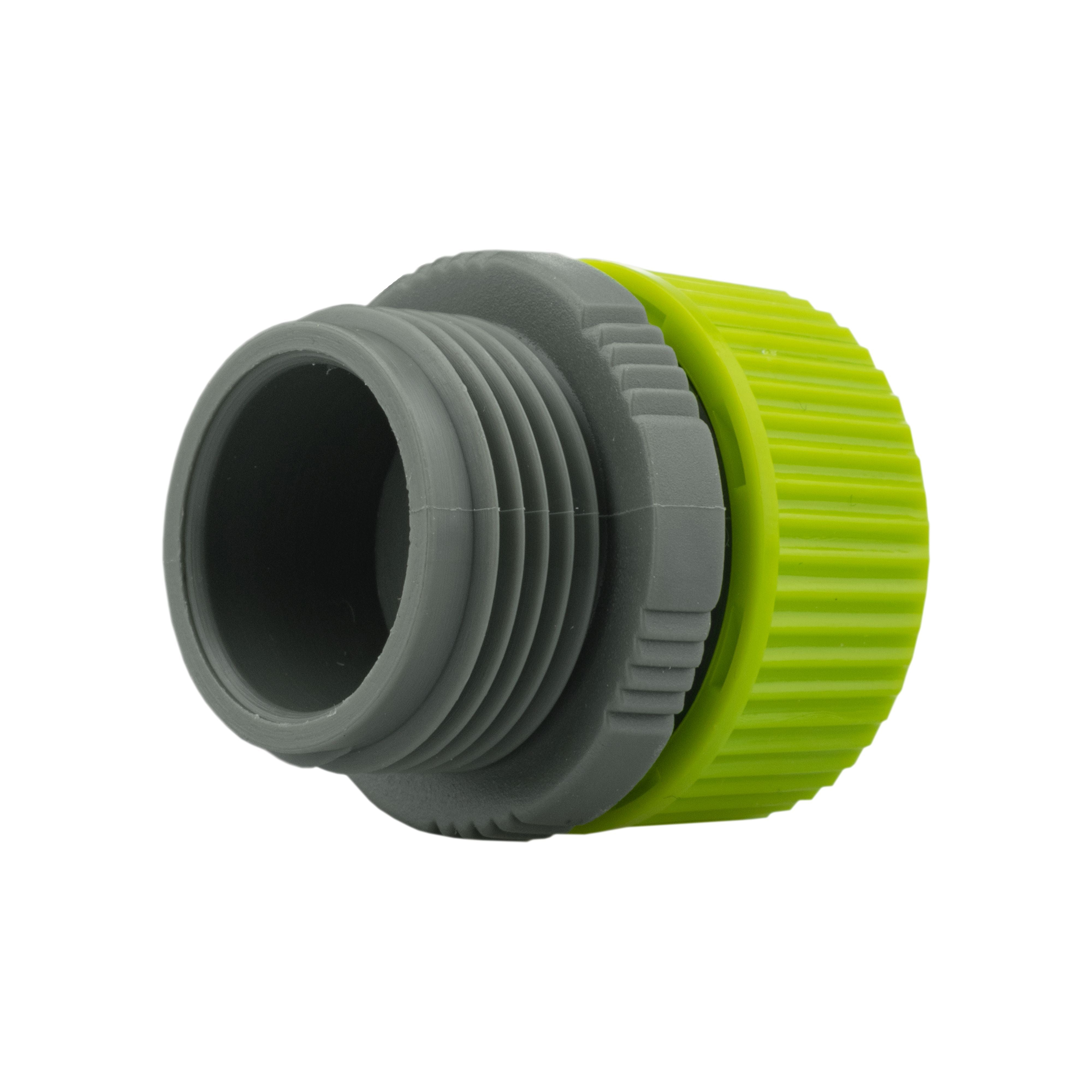Wall Flange Kit 32mm MDPE + 32mm MDPE Valve + Direct Hose Connector