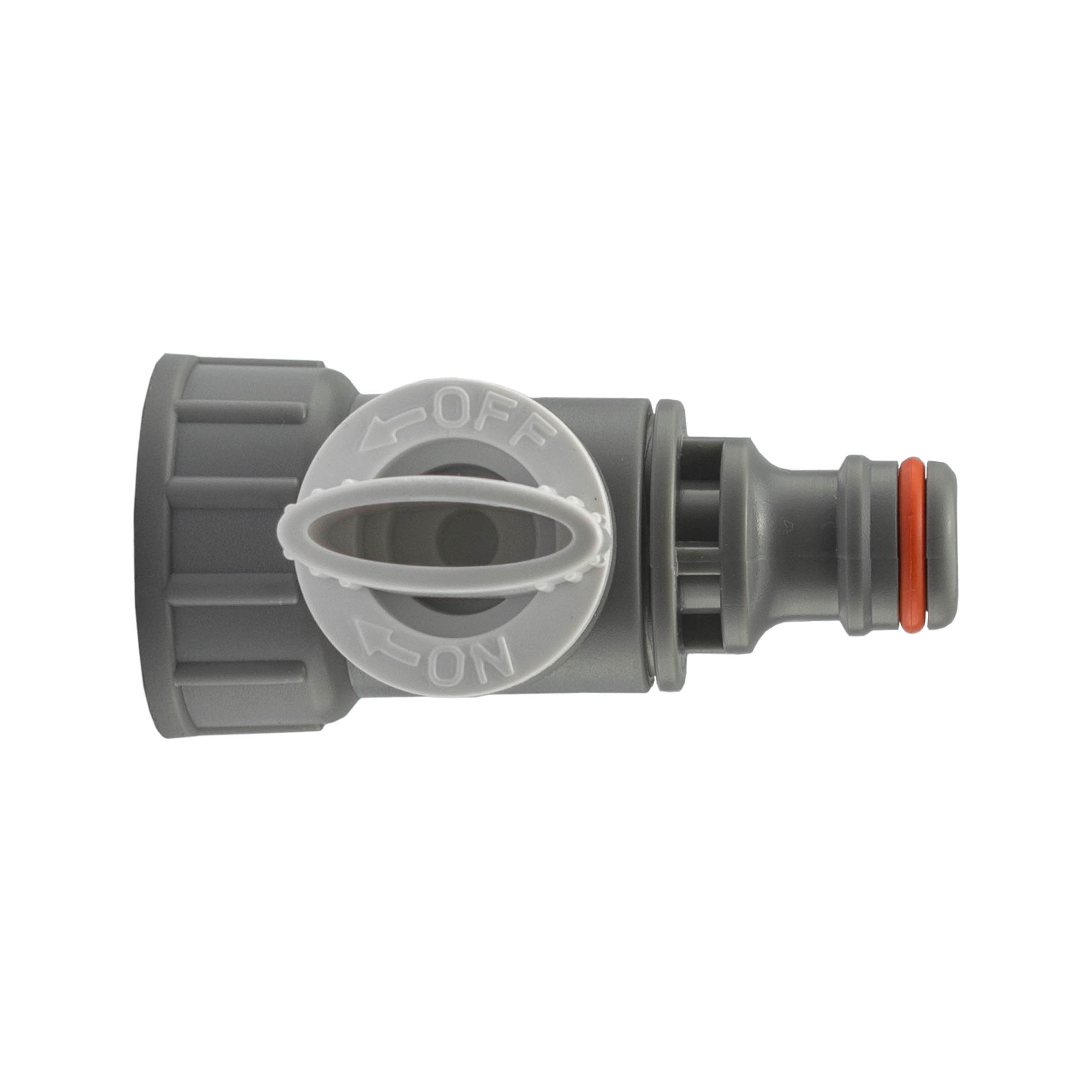 Tap Adapter with Valve 3/4" BSPF – Snap-On Connector WL