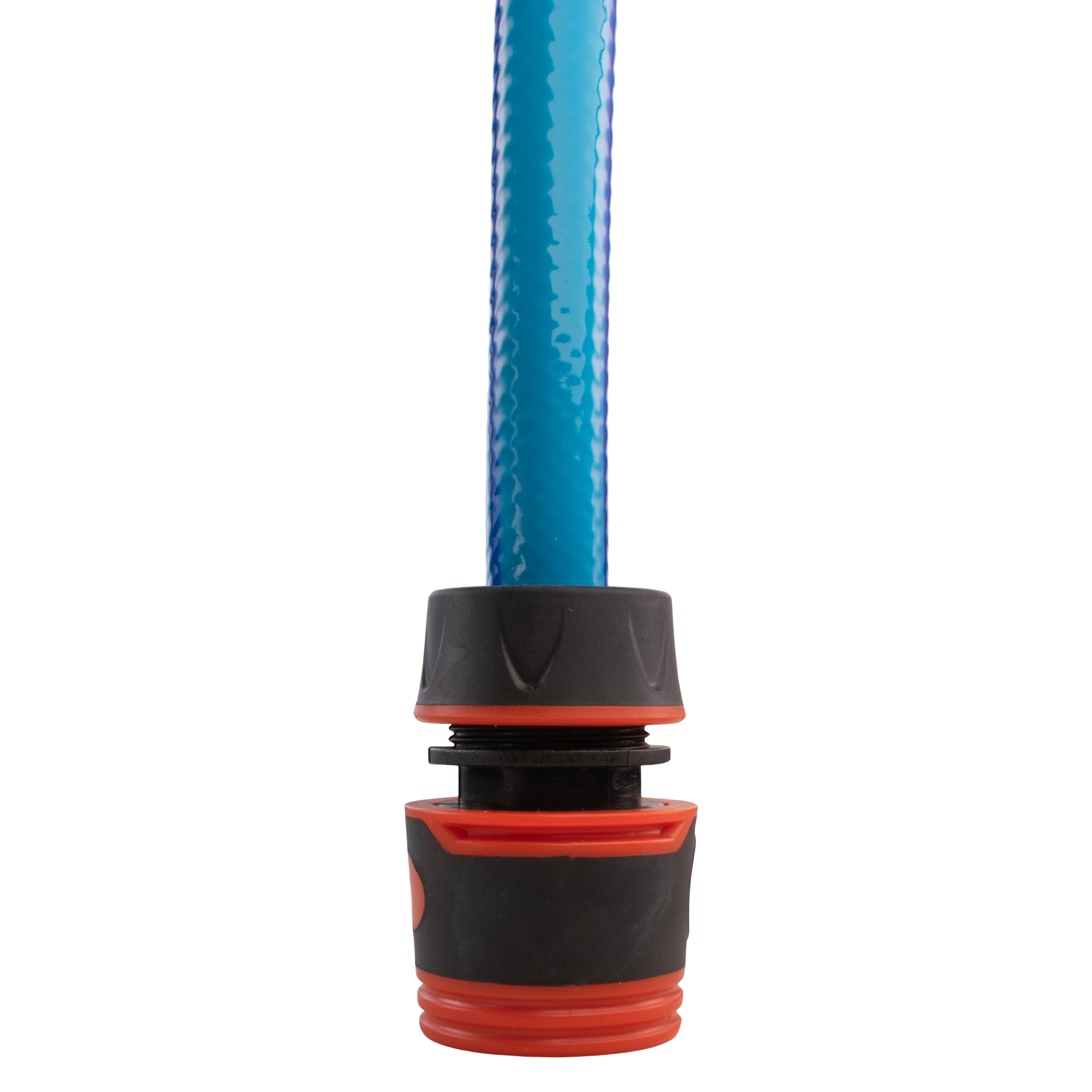 IBC 2” S60X6 Cap with BSPF Thread-Quick Connect Male Valve and Hose Connector Black Soft