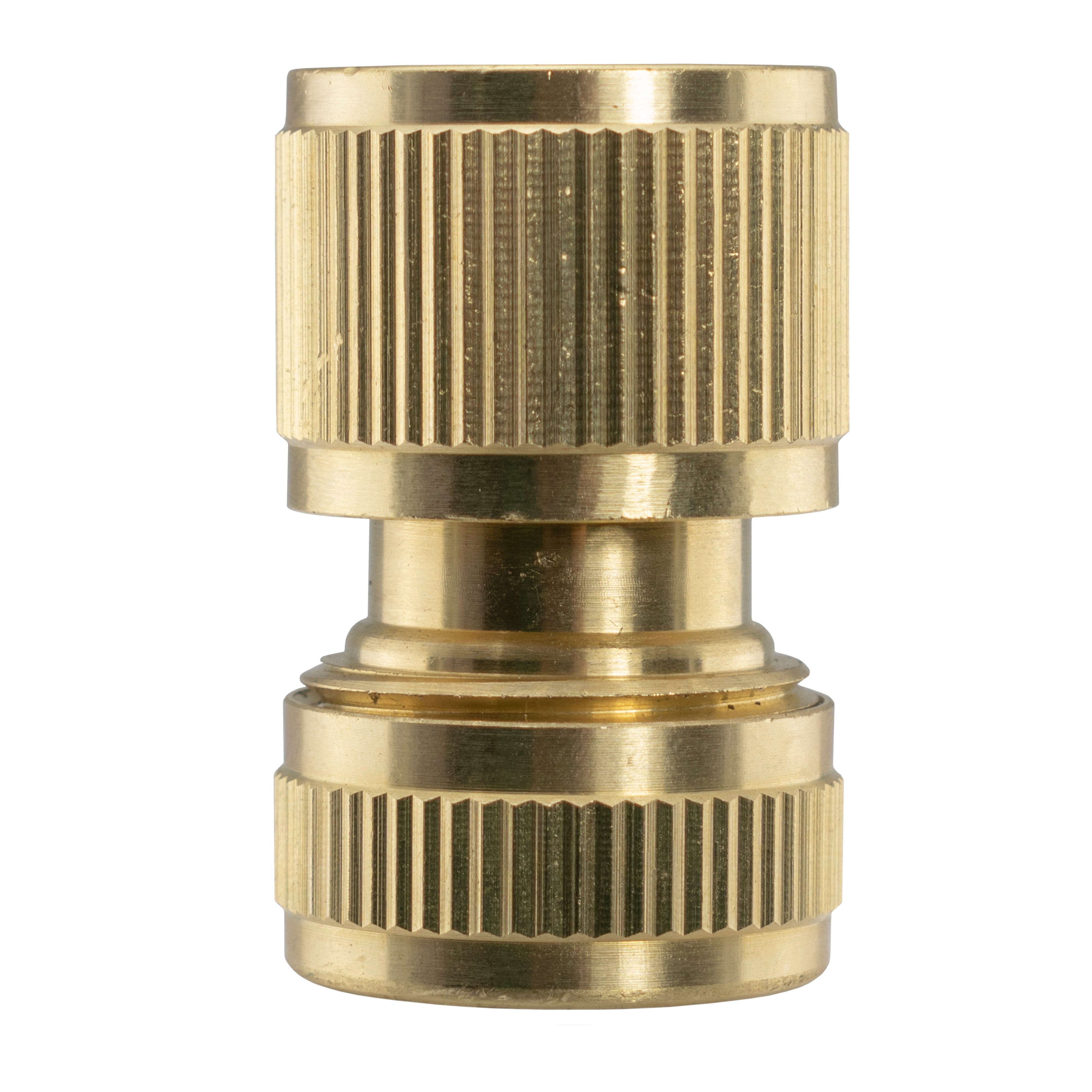 Hose Connector Snap-On Female Brass 1/2” Hose