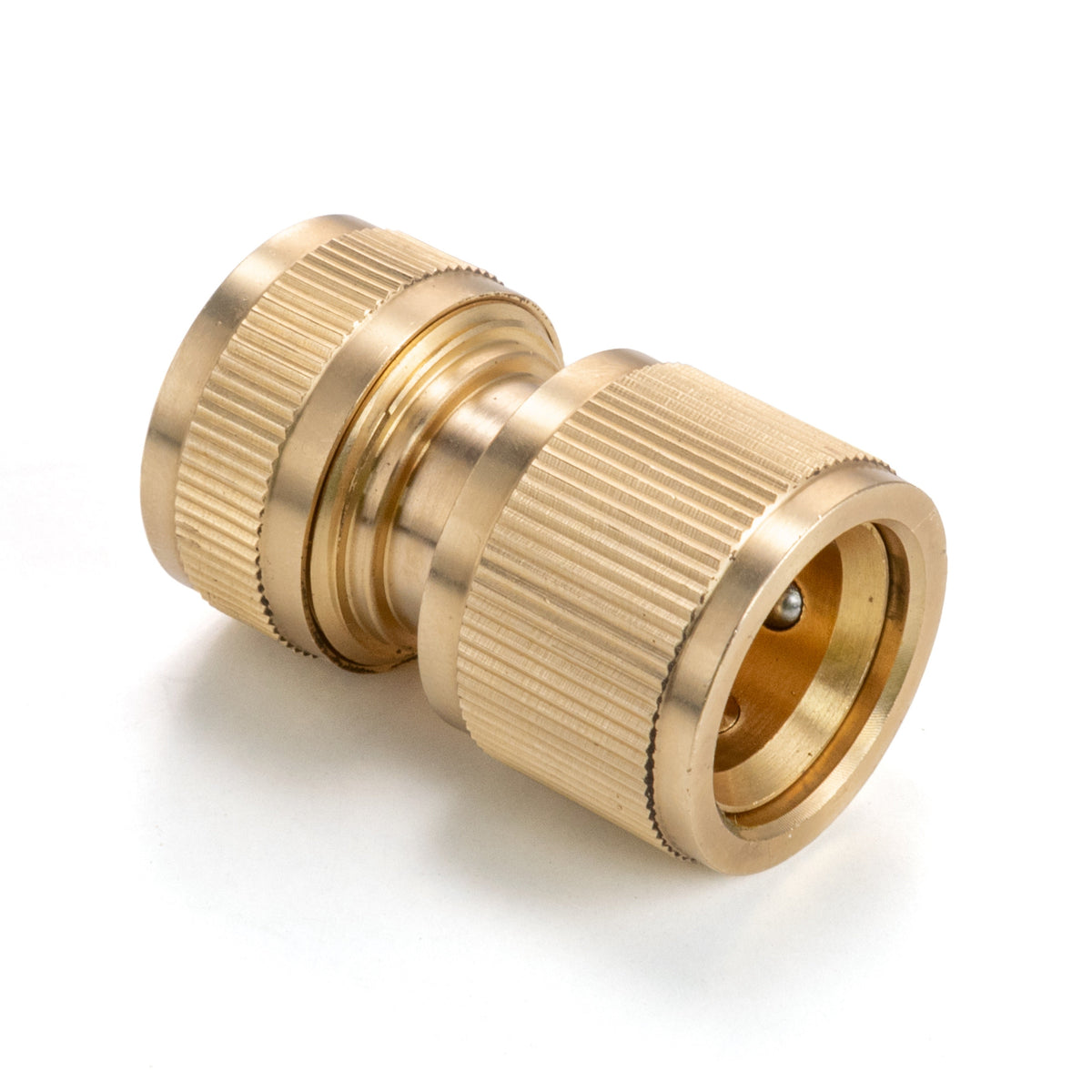 Premium Garden Hose Yellow with Brass Hose Connectors