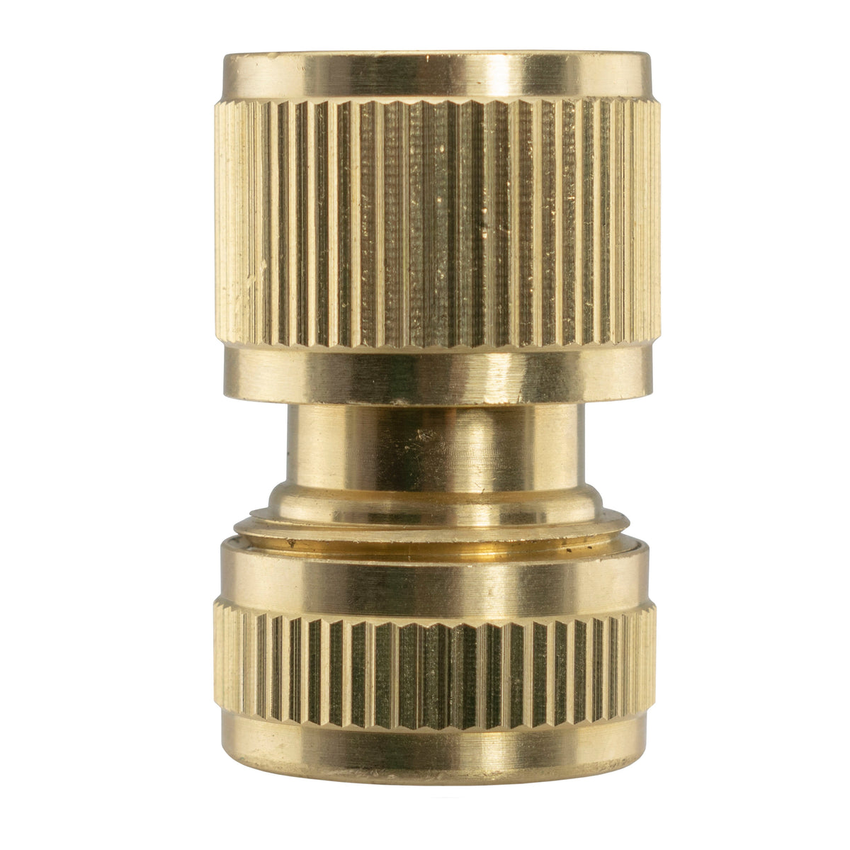 Water Butt Connector 3/4" BSP with BSPF-Quick Connect Valve & Hose Connector Brass