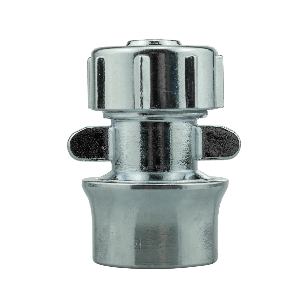 Water Butt Connector 3/4" BSP with BSPF-Quick Connect Valve & Hose Connector Zinc