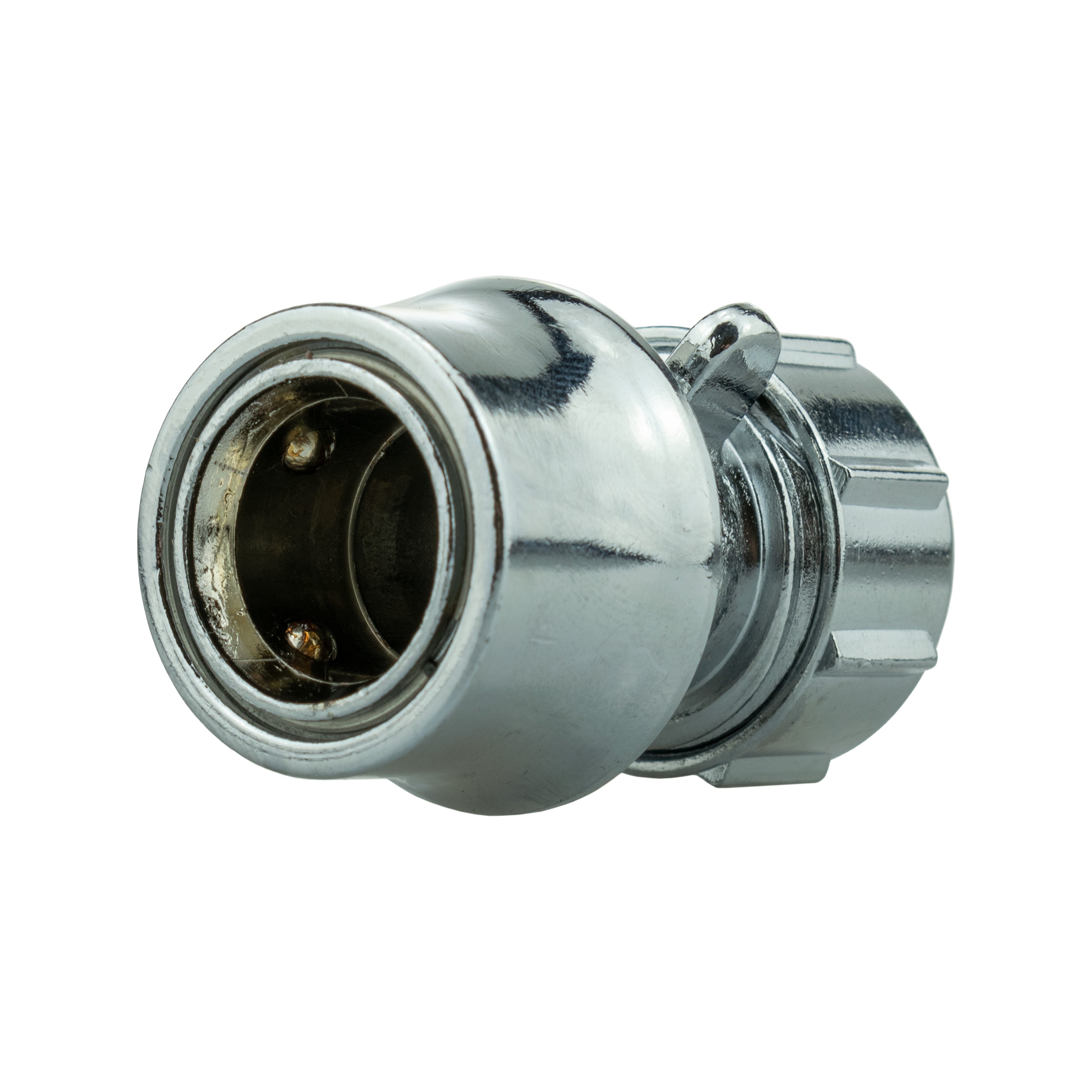 19mm Brass Barb with BSPF-Quick Connect Valve & Hose Connector Zinc