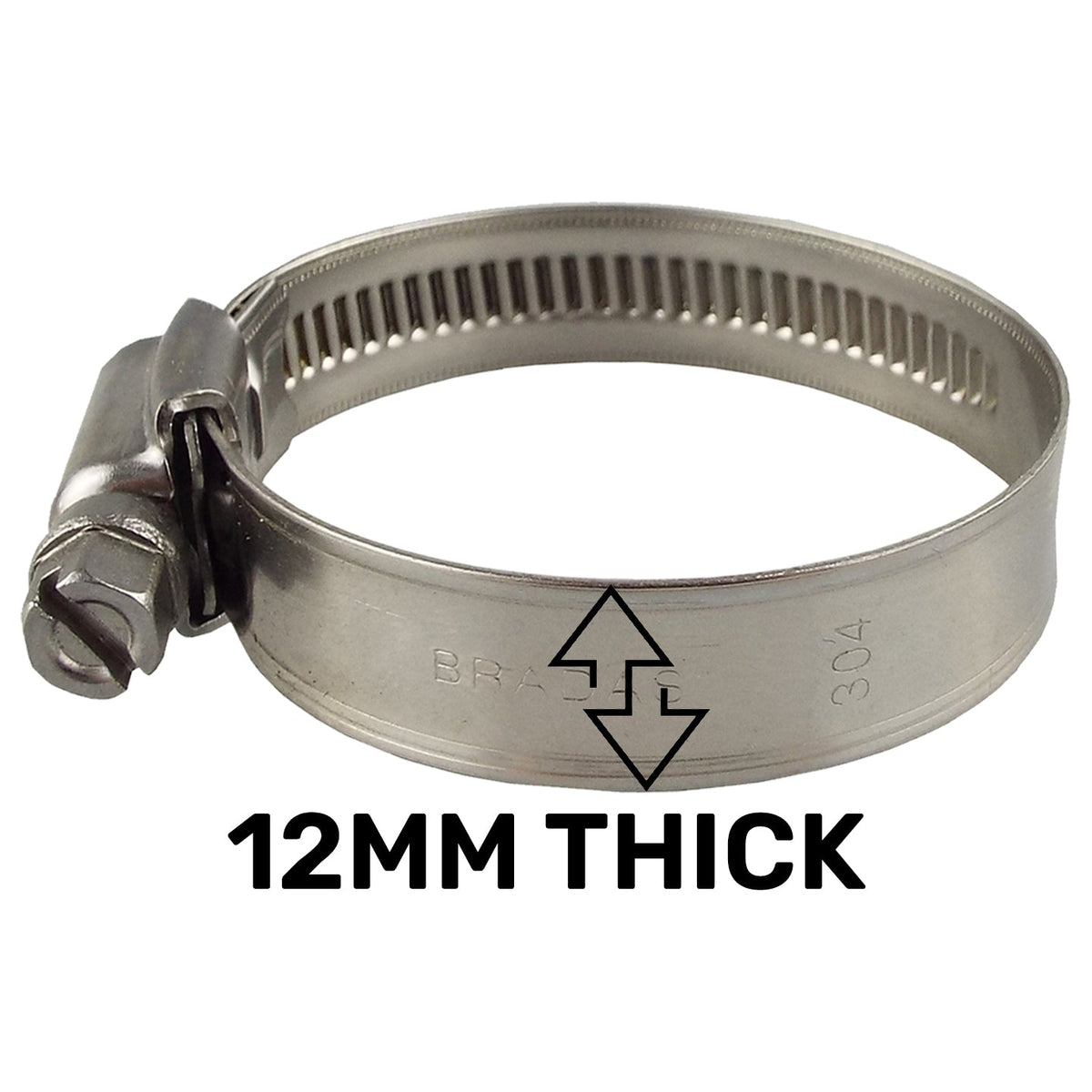 A4 Stainless Steel Hose Clip 25mm/40mm