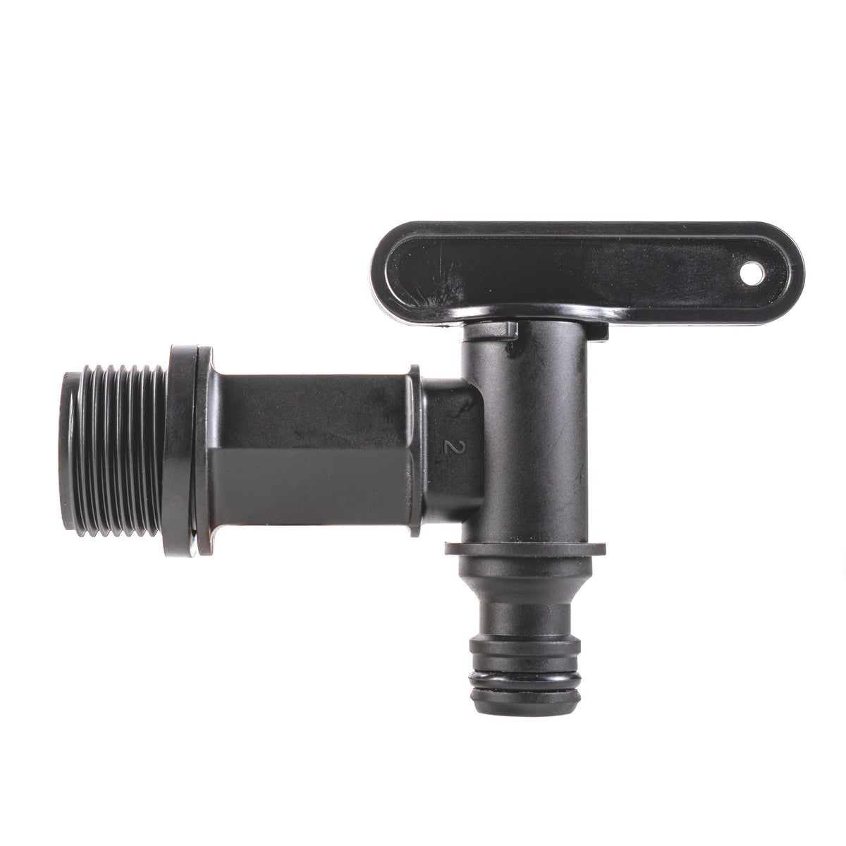3/4" BSPM PP Snap On Male Tap with Washers and Nut
