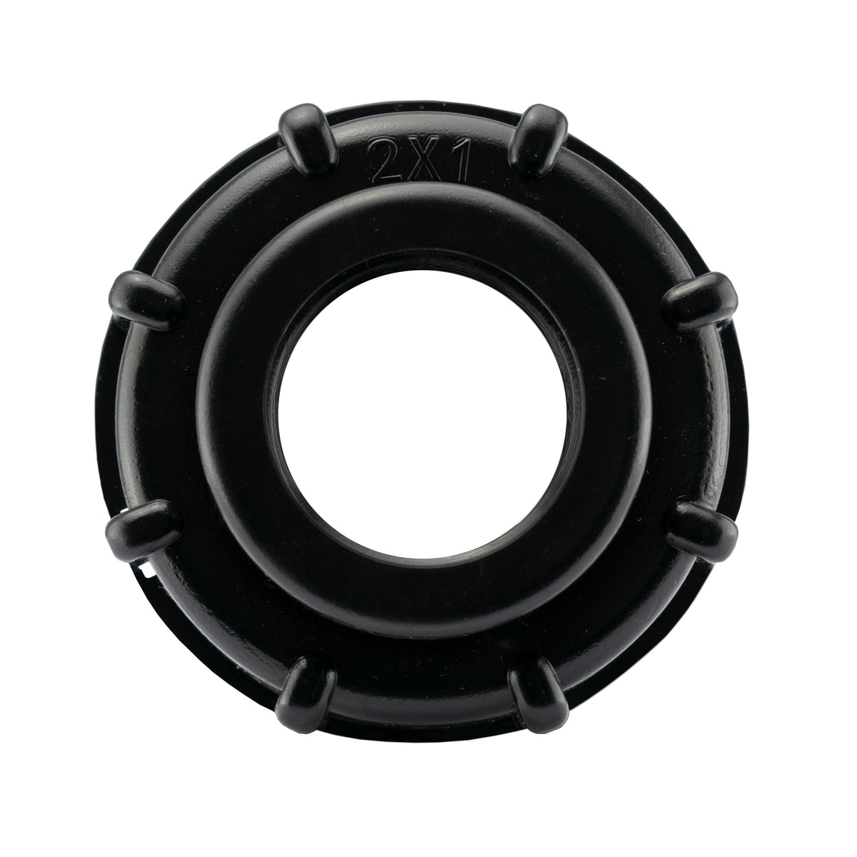 IBC 2” S60X6 Cap with 40mm MDPE Straight