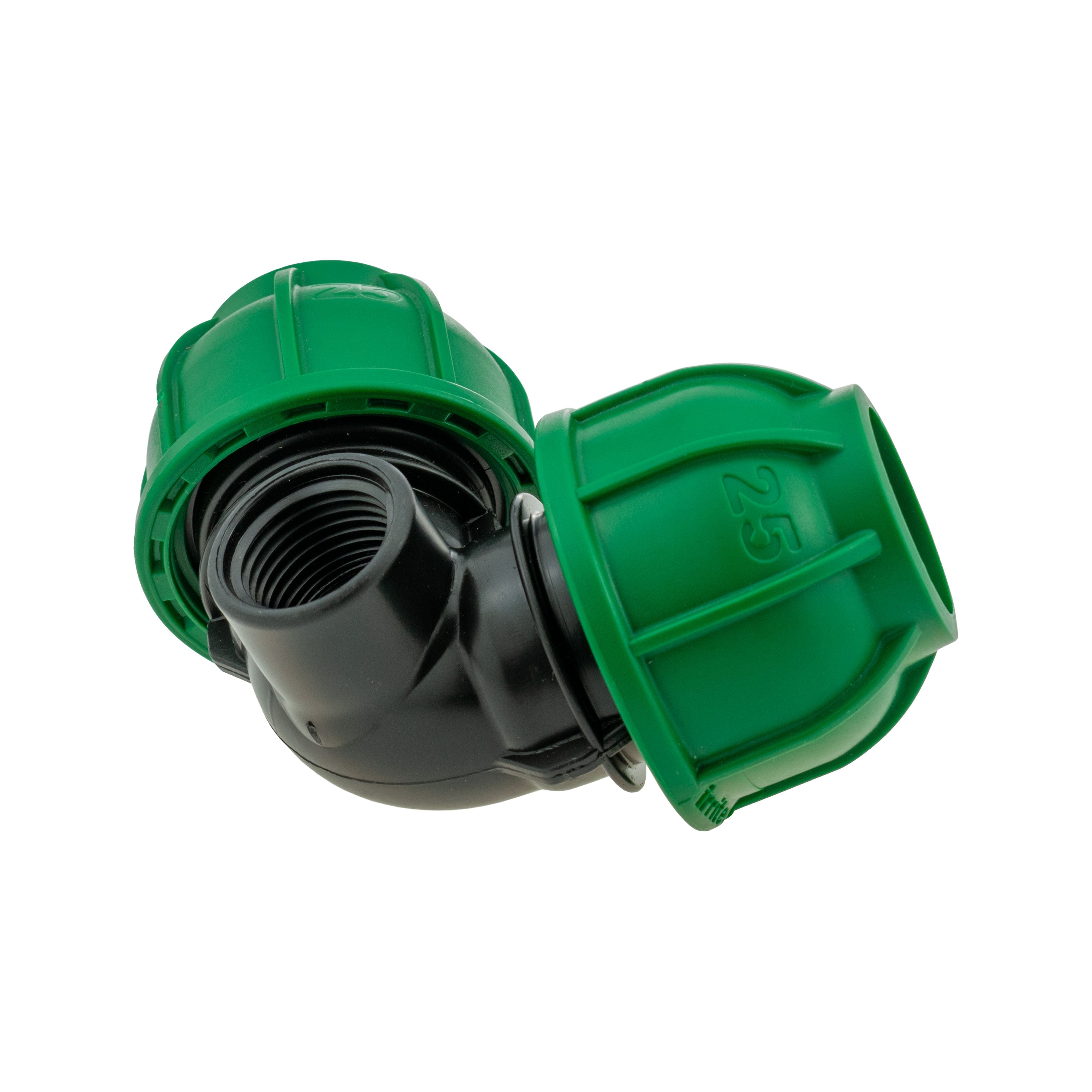 MDPE Elbow-Tee 25mm - 1/2" BSPF