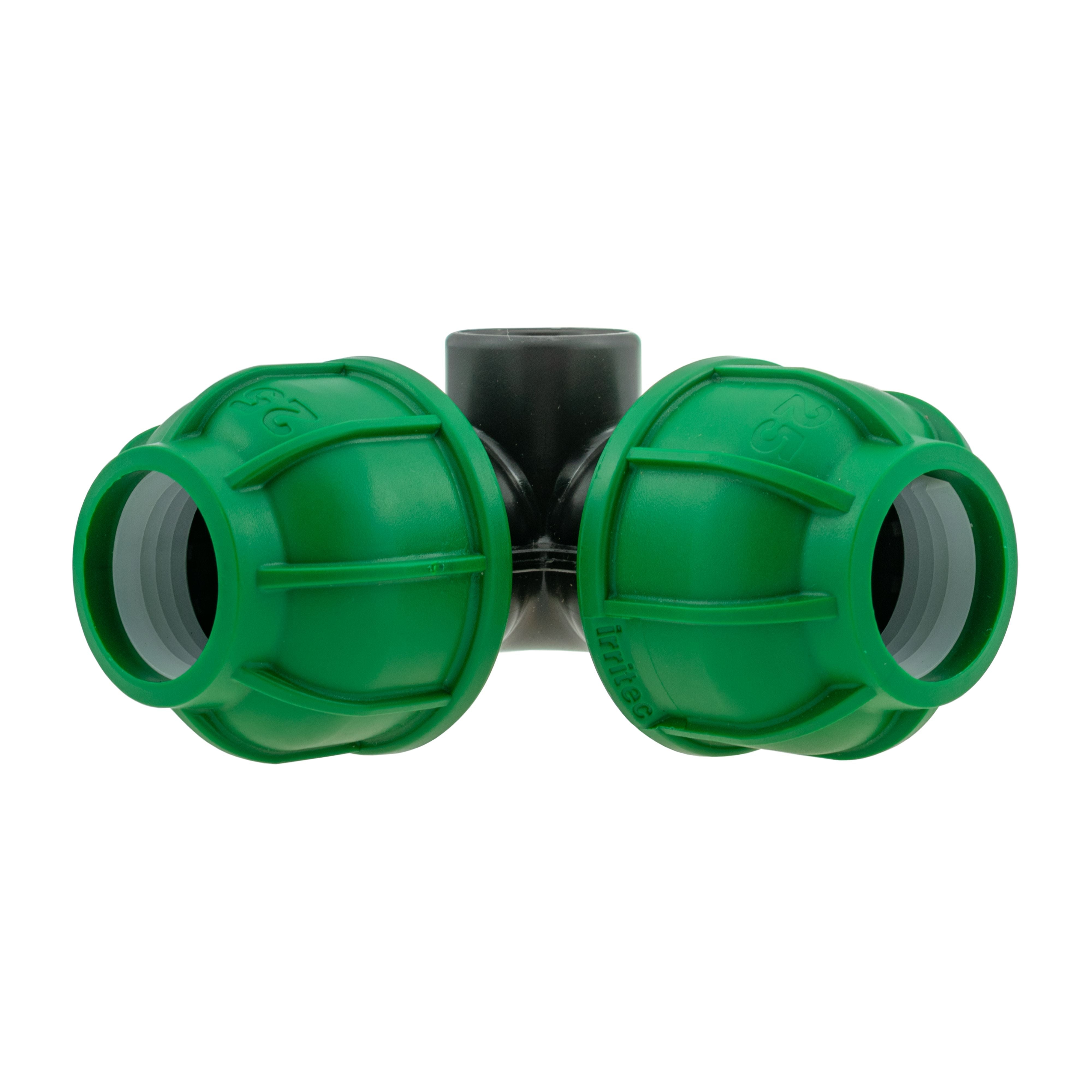 IBC 2” S60X6 Cap with MDPE Elbow Tee 25mm