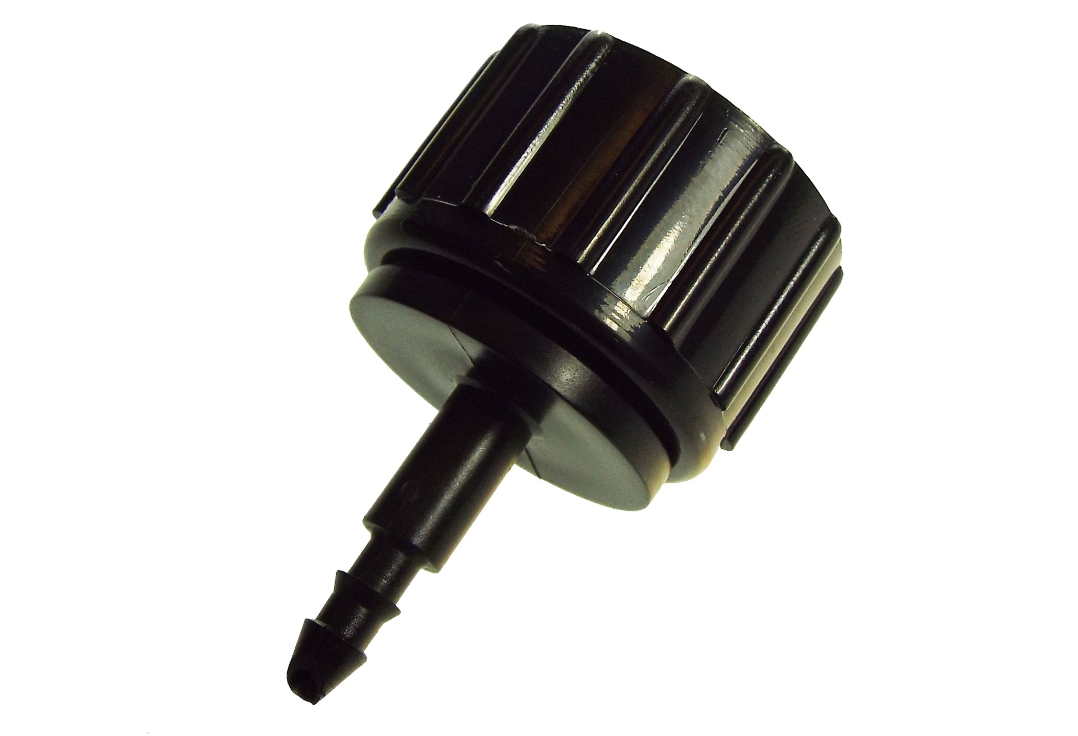 Double Tap Connector with Valves & 4mm Micro Barb Outlets