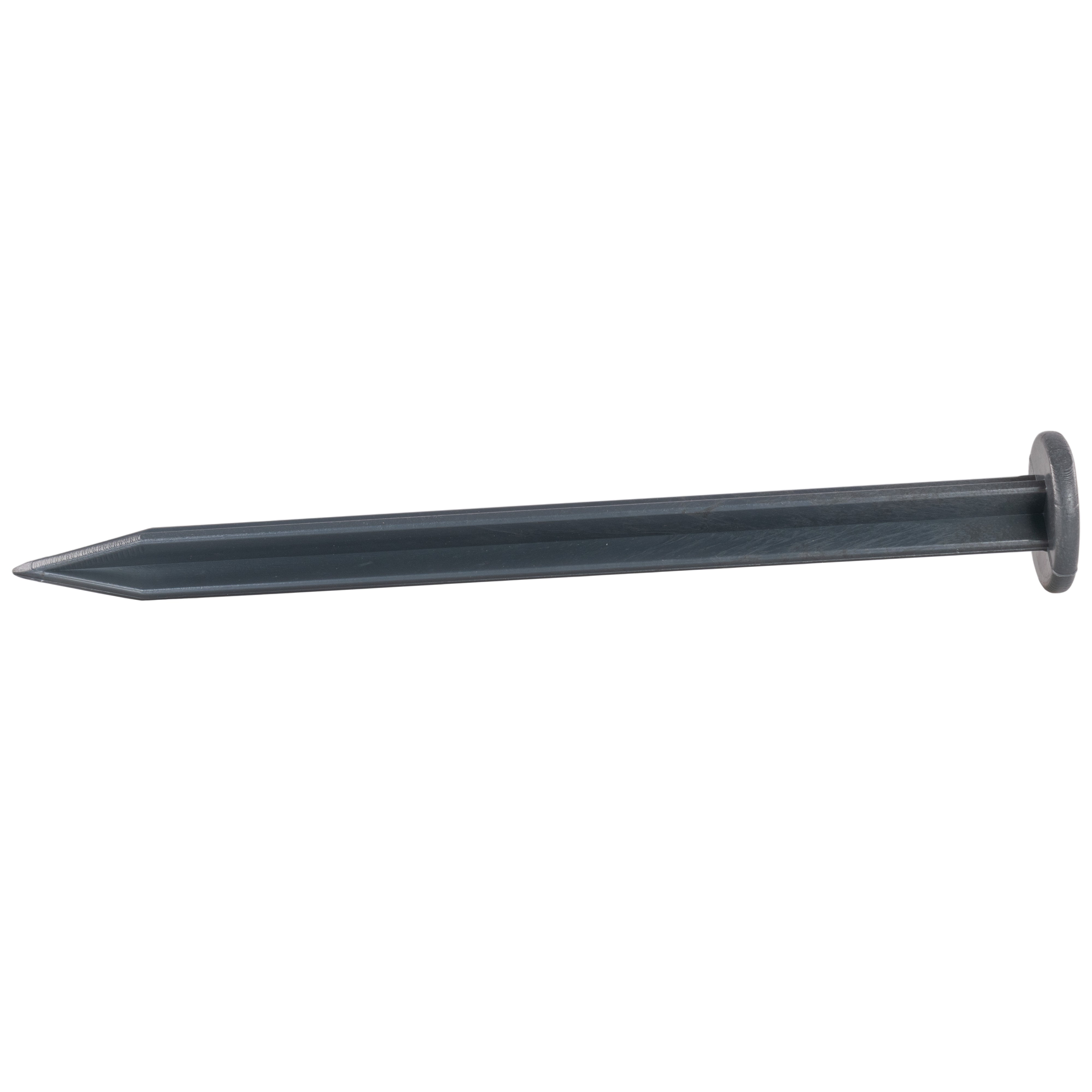 Lawn Border Set, Easy Border 100mm Black 10m With Pegs