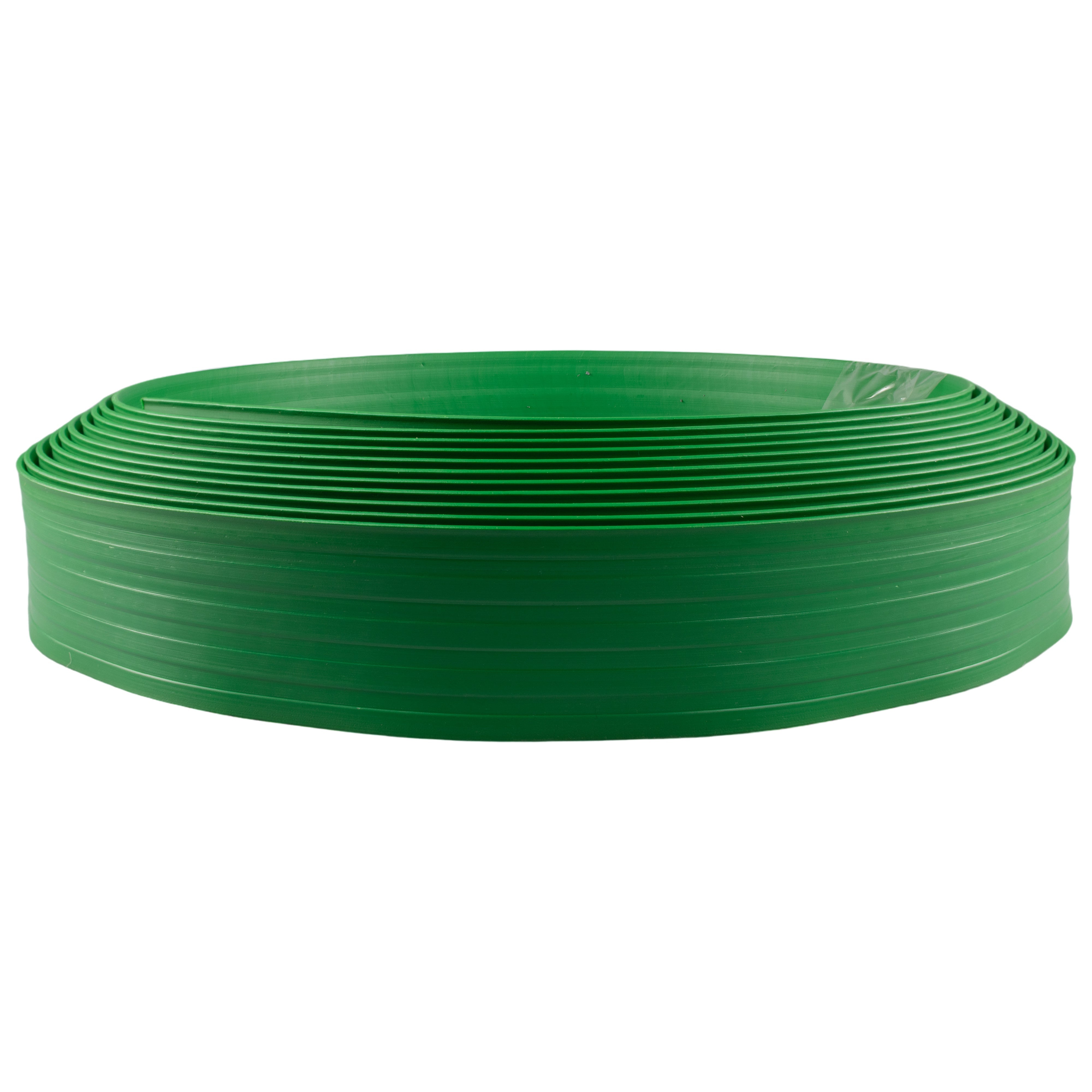Lawn Border Set, Easy Border 40mm Green 10m with Pegs