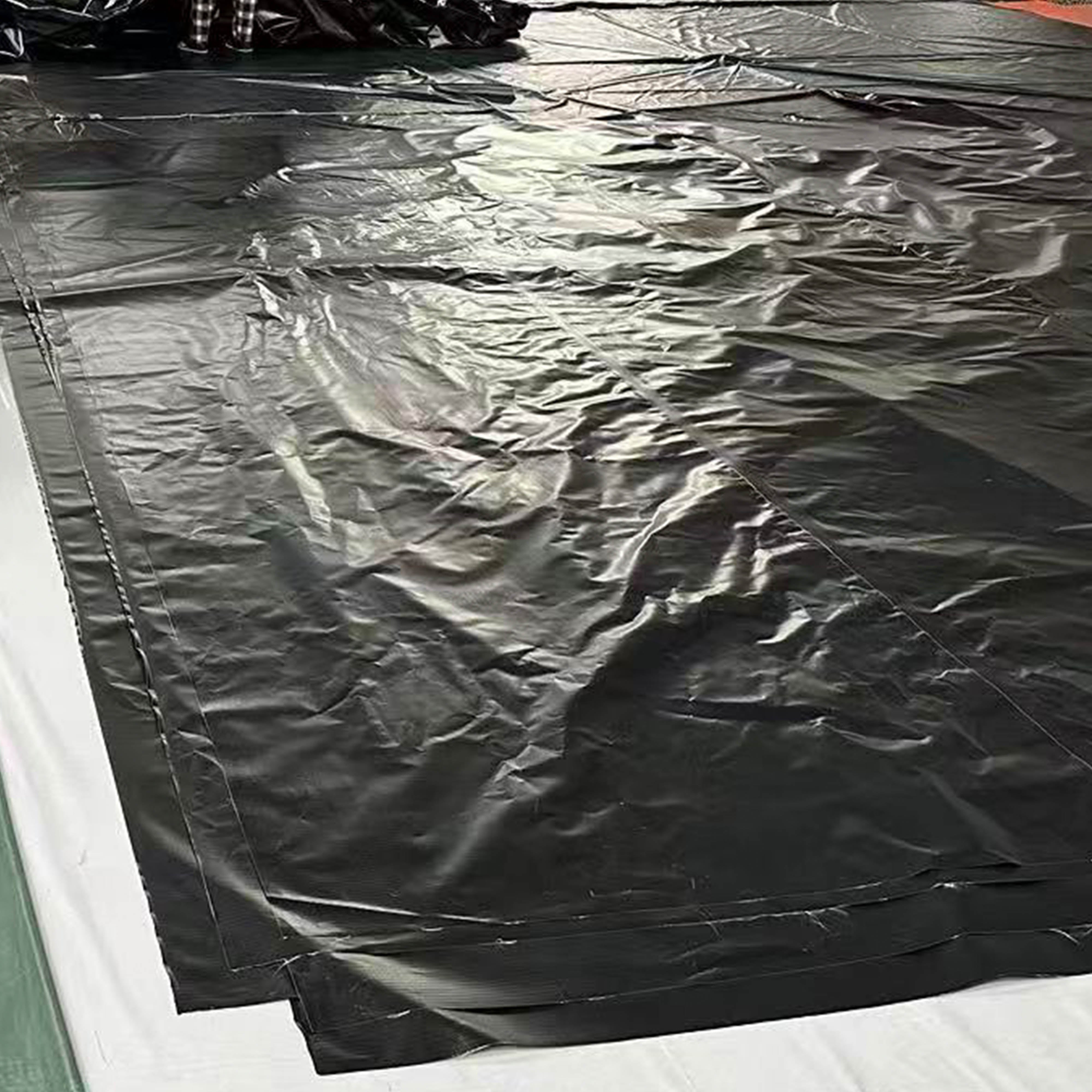 Black PVC 450gsm Pond Liner 5m x 6m