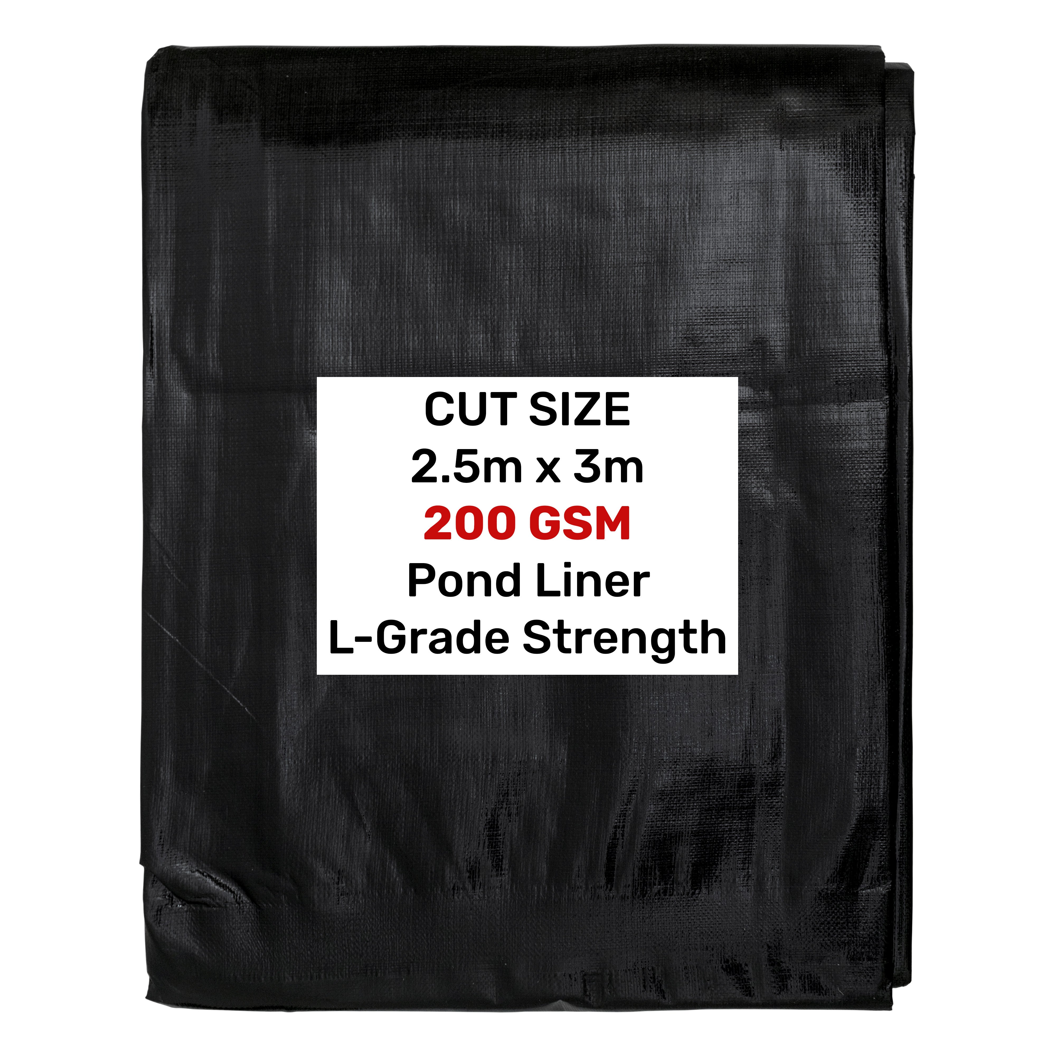 Pond Liner L-Grade 2.5m x 3m