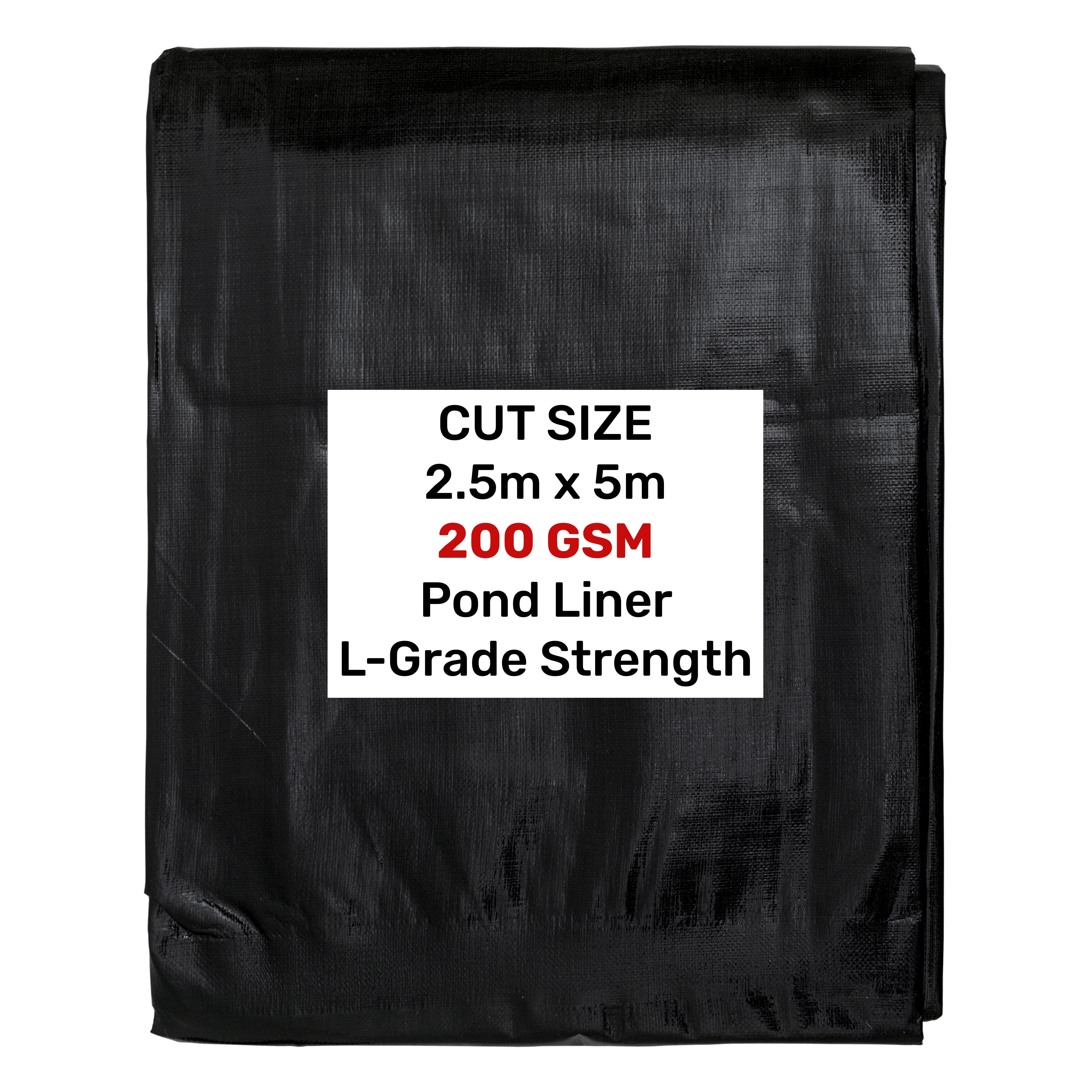 Pond Liner L-Grade 2.5m x 5m