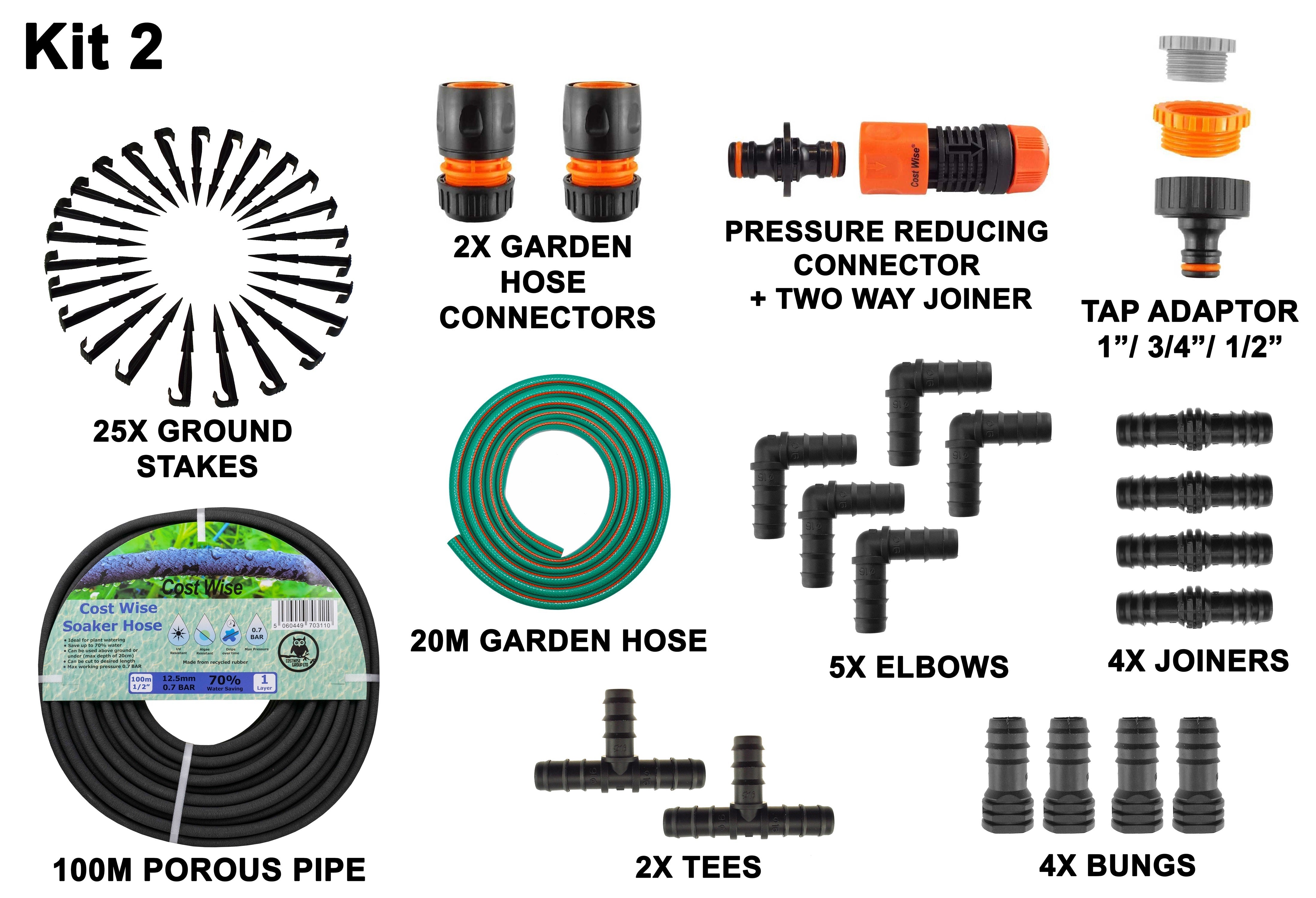 Porous Pipe Kit, POROUS-KIT2