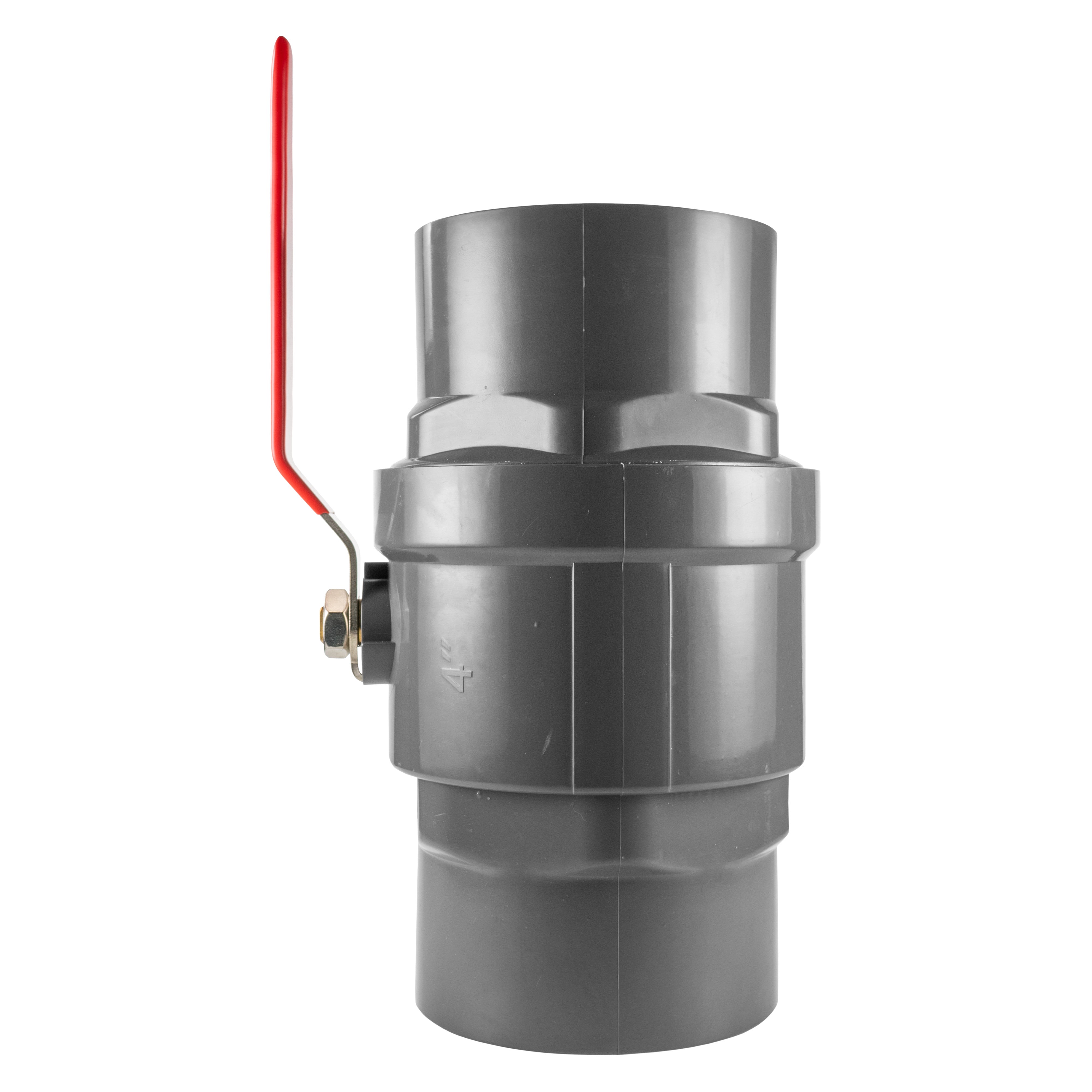 PP 4" BSPF Stopcock with Stainless Steel Ball Valve and Handle