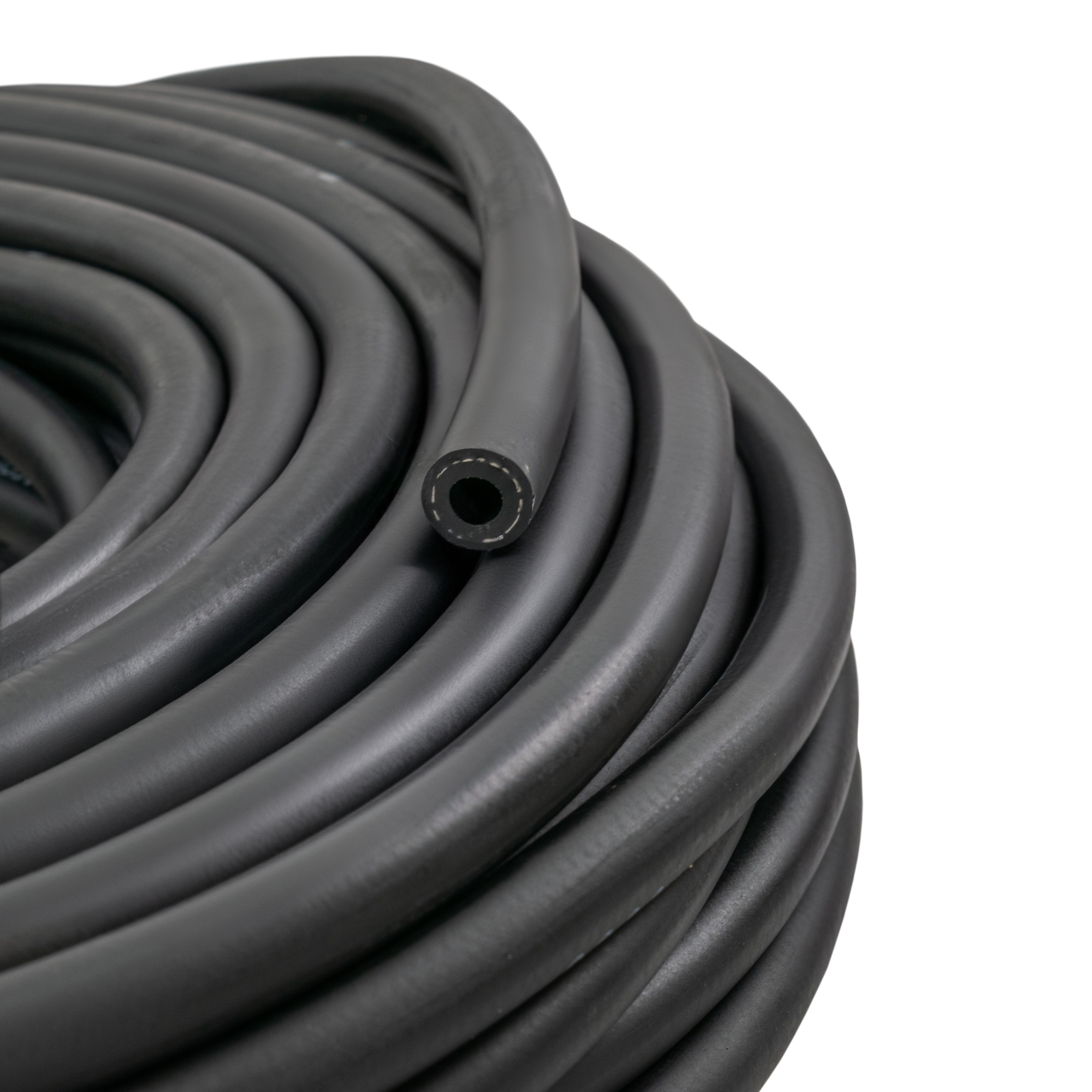 Rubber 10mm Braided Fuel, Oil Hose SAE J30 R6